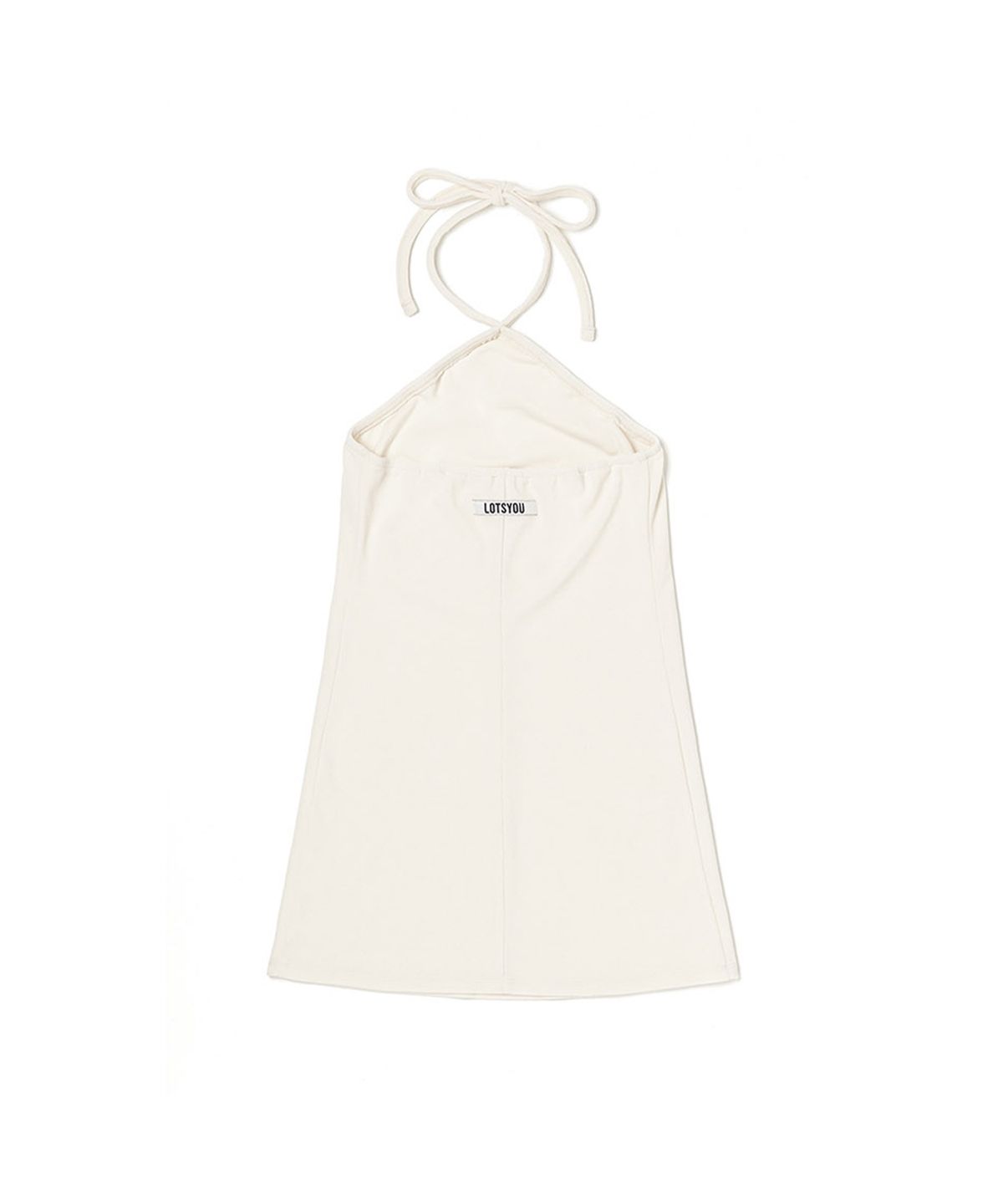 라츠유(LOTSYOU) Terry Dress Ivory