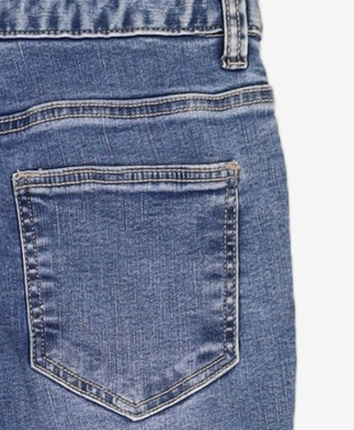 미쏘(MIXXO) 언발 컷팅 슬림일자핏 데님 MIWTJC324J 28