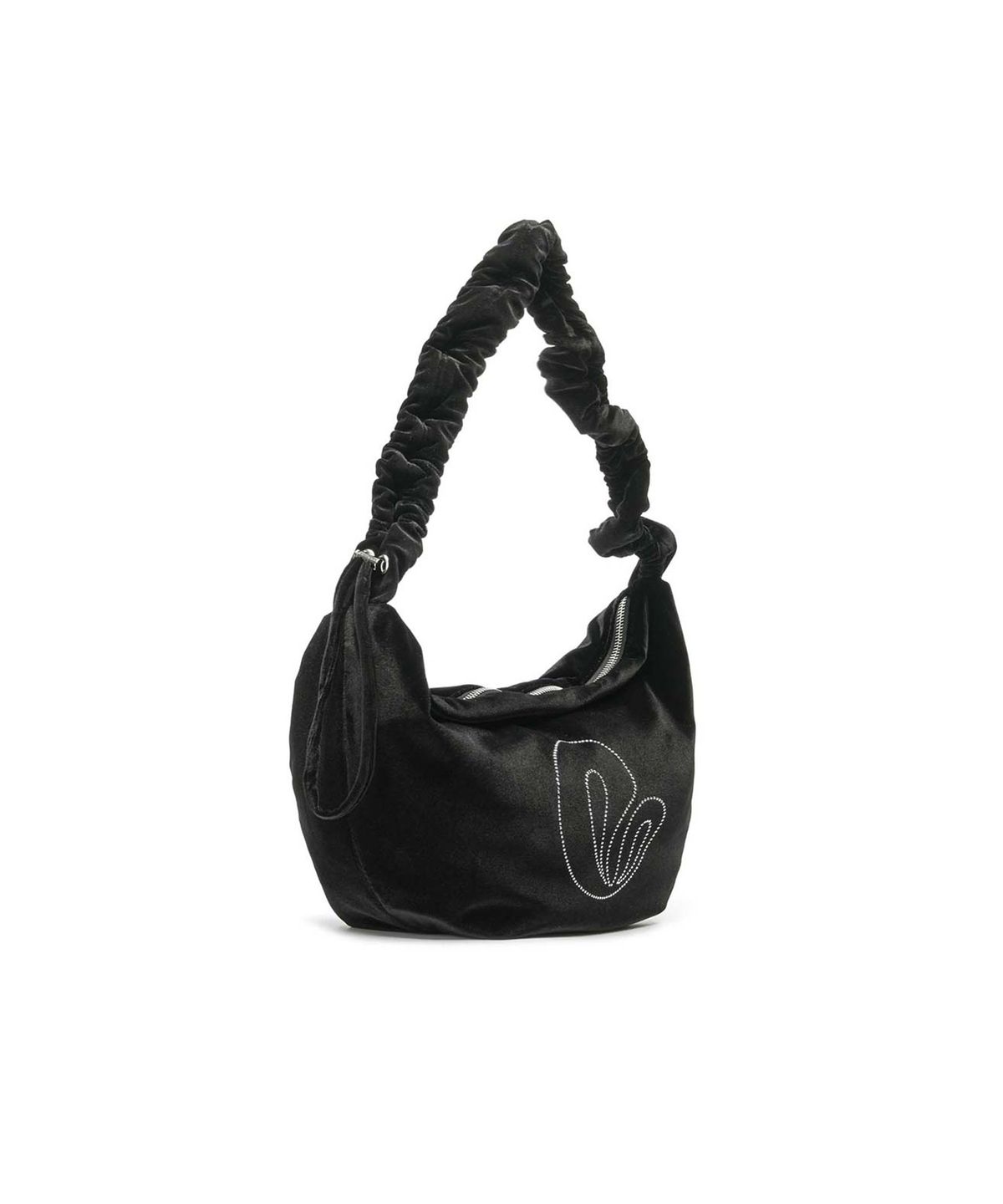 라츠유(LOTSYOU) Barbie Hobo Bag Black