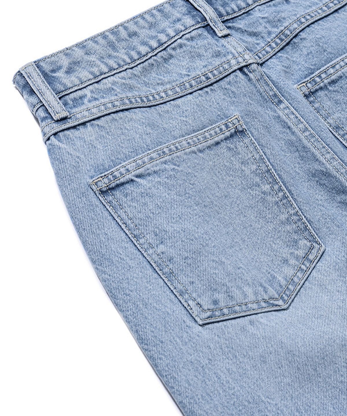 라츠유(LOTSYOU) Clueless Bootscut Denim Light Blue