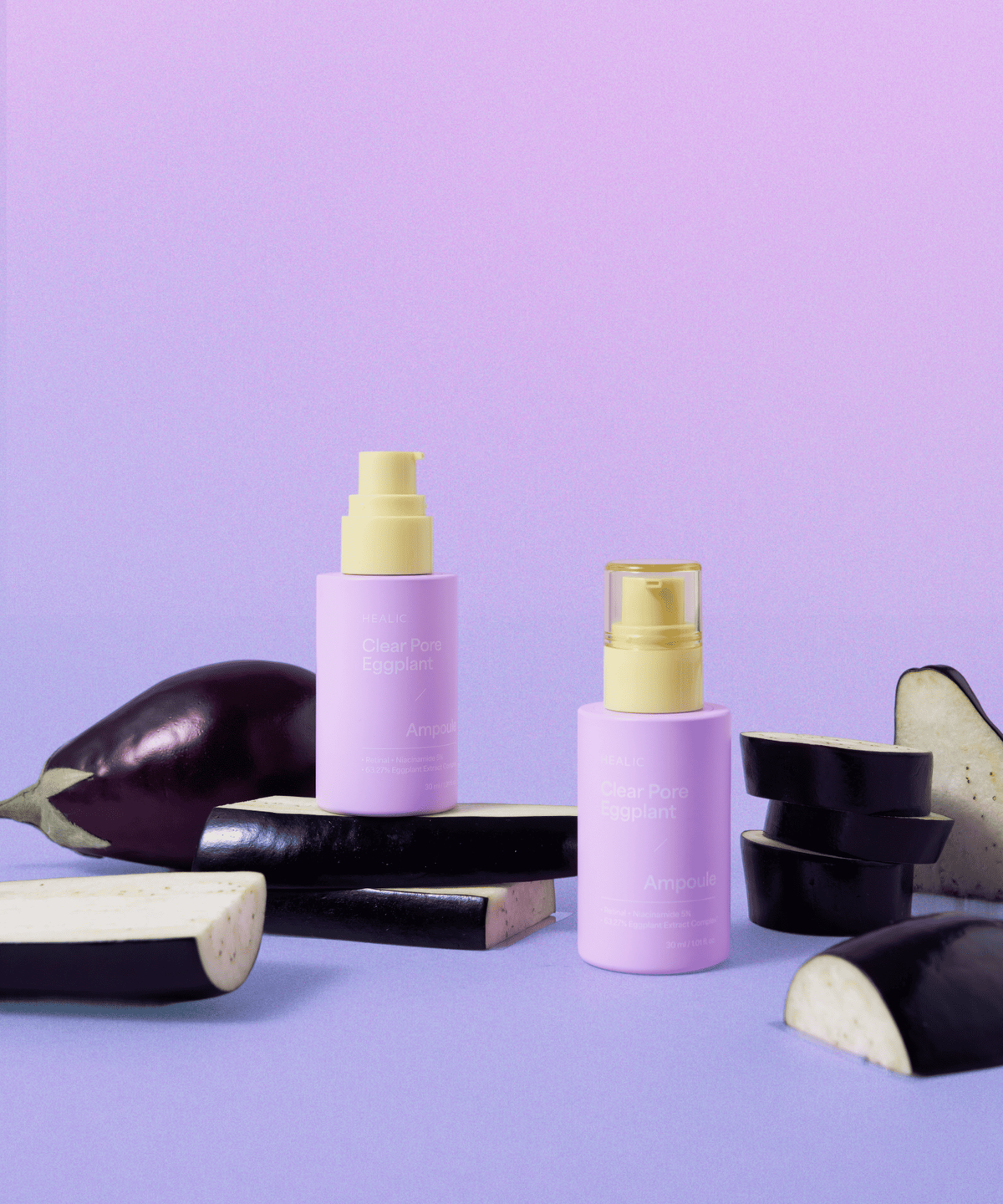 힐릭(HEALIC) [3X 레티날]힐릭 클리어 모공 가지 앰플 30ml