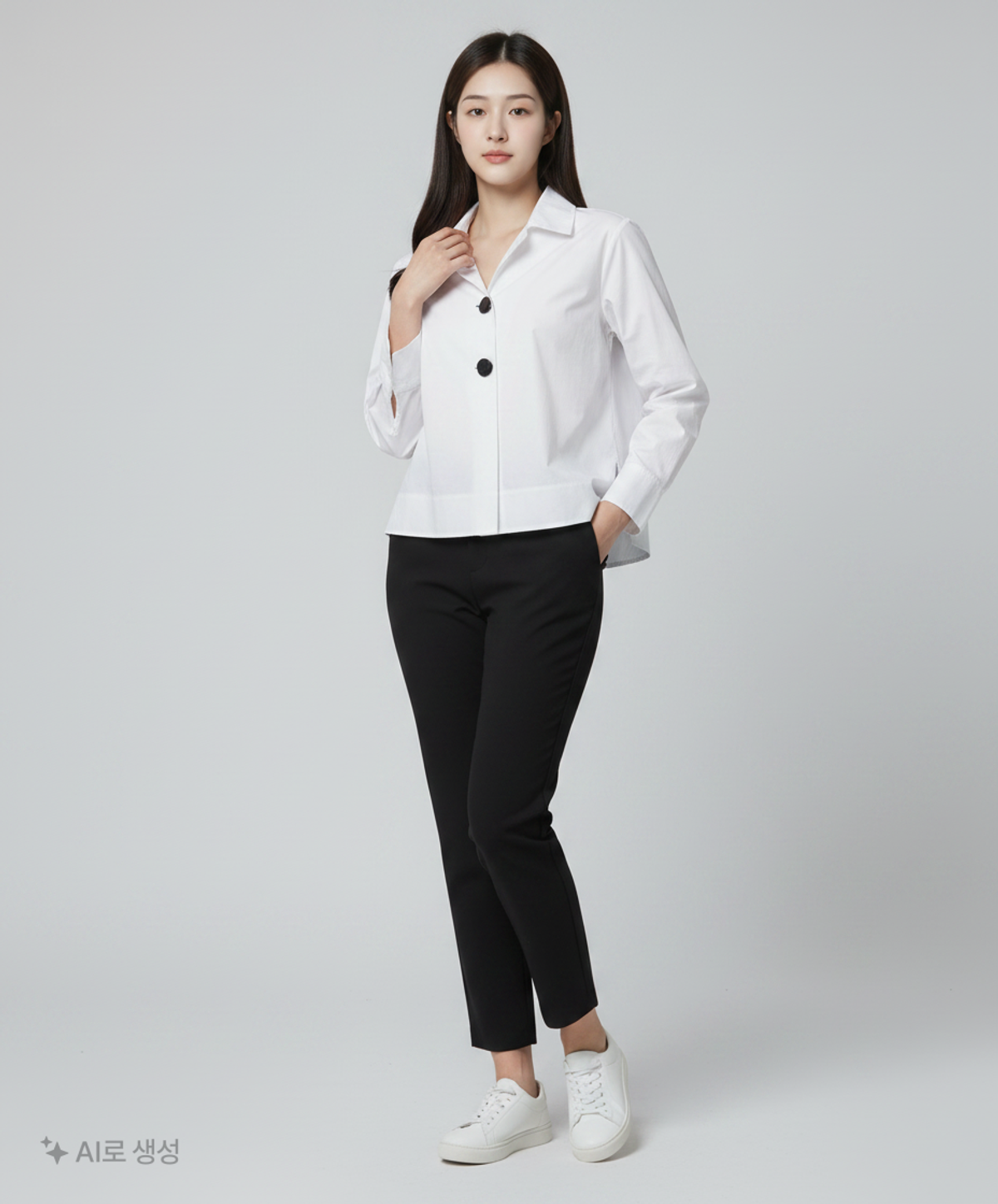랩(LAP) 캐주얼 셔츠 S