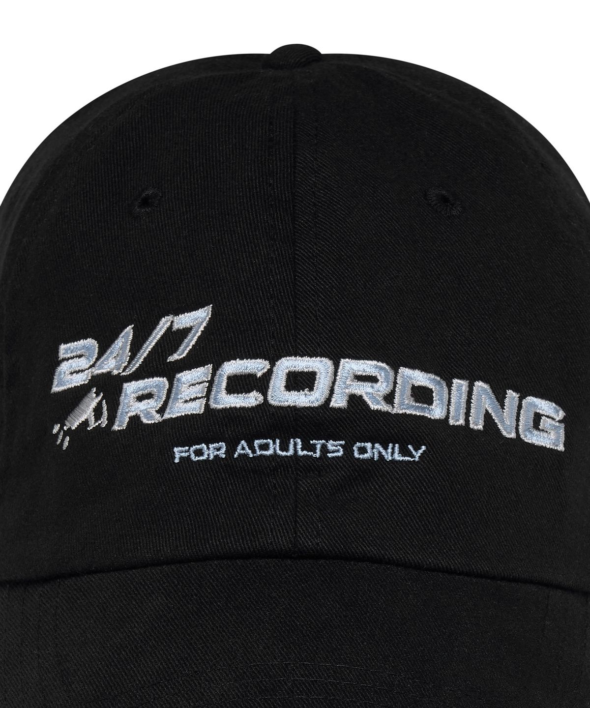 레코딩하우스(RECORDINGHOUSE) 24/7 RECORDING CAP [BLACK]