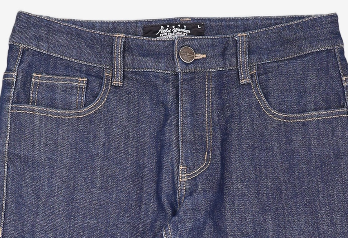 필드워커(FIELDWORKER) 원워싱슬림핏데님 ONE-WASHED SLIM FIT DENIM PANTS L