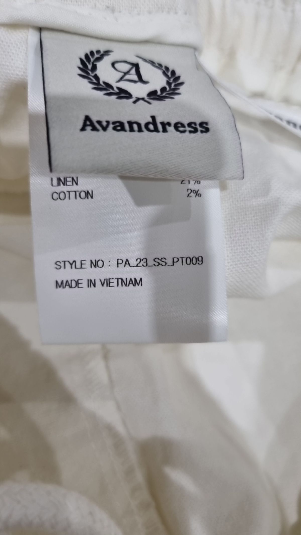 어반드레스(AVANDRESS) 코튼 팬츠 L