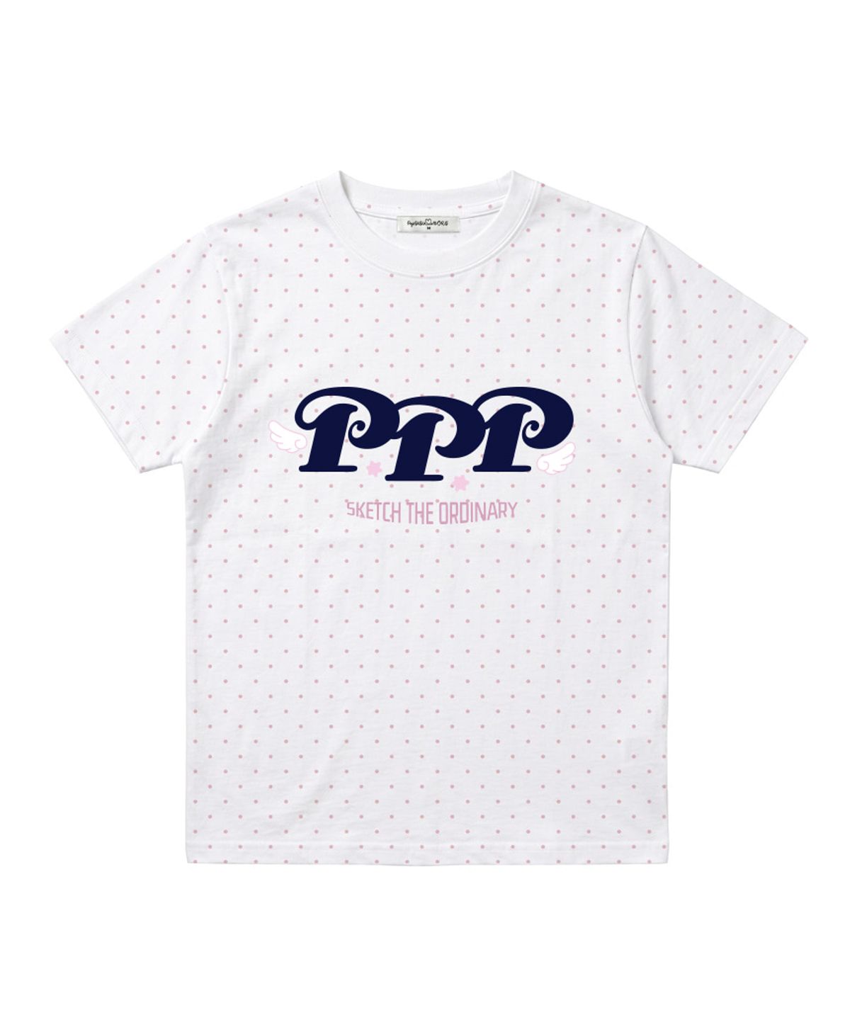 페이지시시(PAGESIISII) PPP 엔젤 프린팅 도트 스탠다드핏 반팔티 [3color]