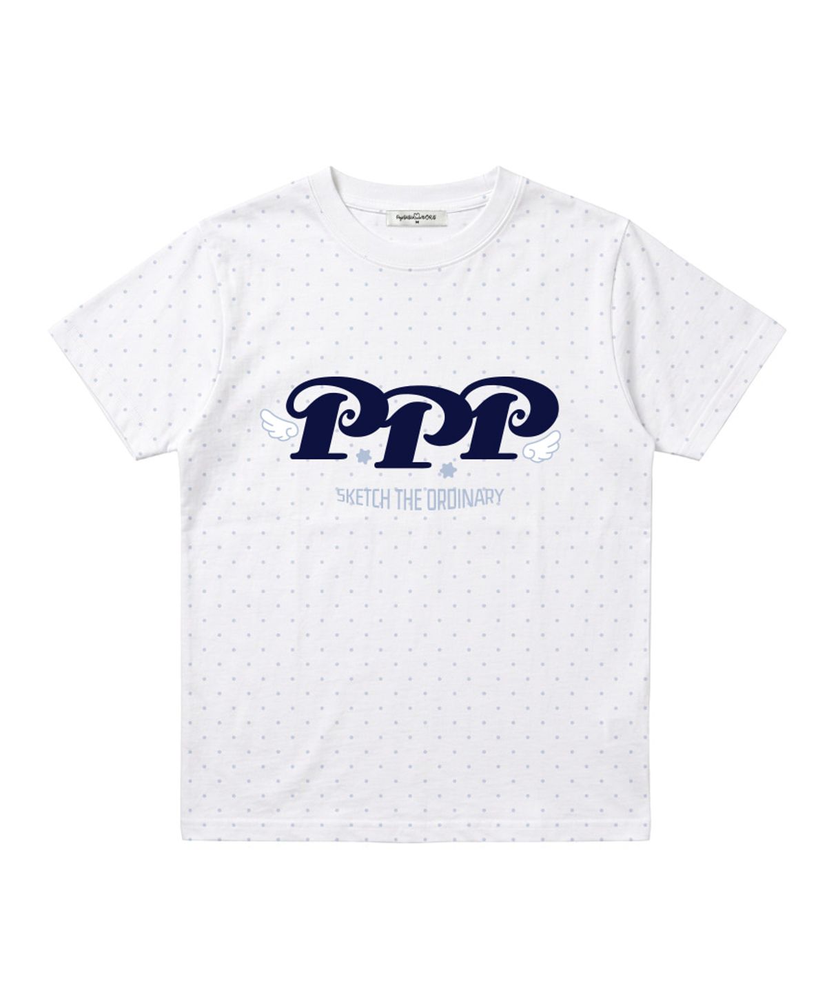 페이지시시(PAGESIISII) PPP 엔젤 프린팅 도트 스탠다드핏 반팔티 [3color]