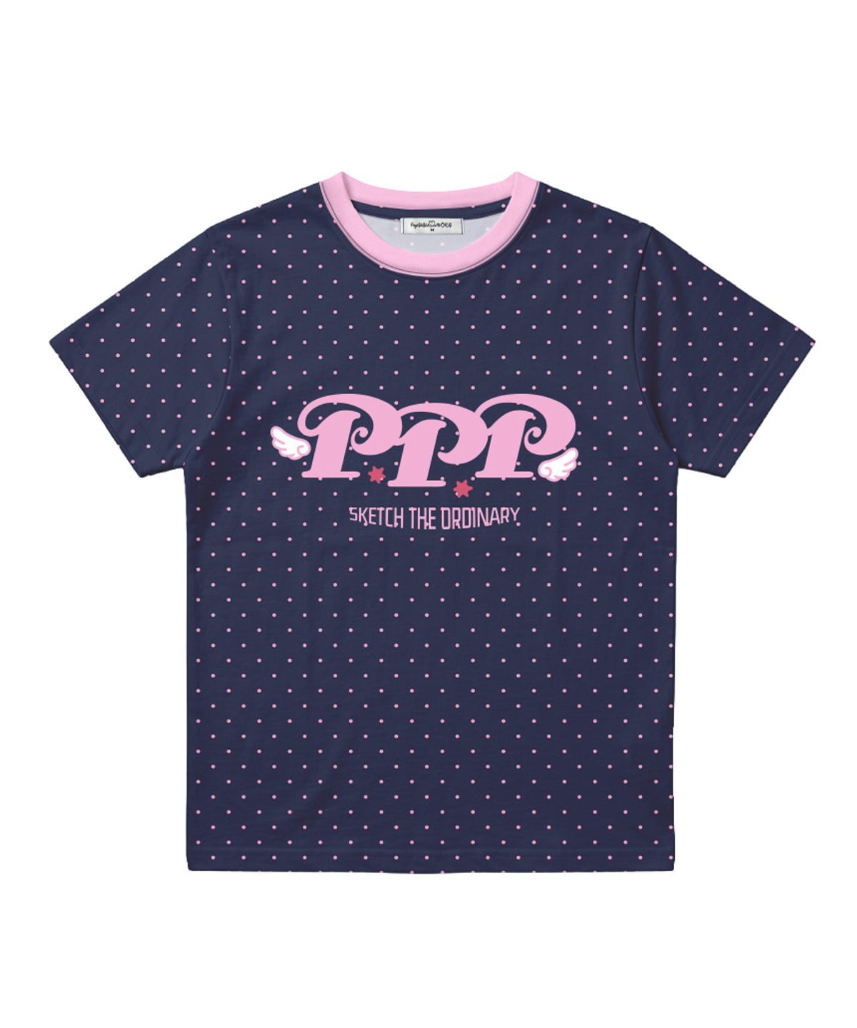 페이지시시(PAGESIISII) PPP 엔젤 프린팅 도트 스탠다드핏 반팔티 [3color]