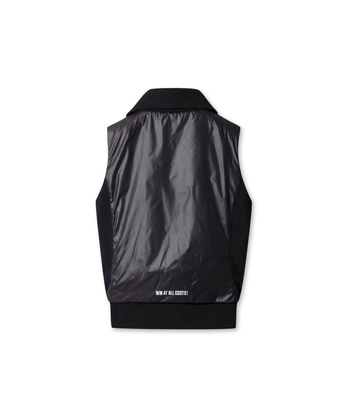 왁(WAAC) Women Knit hybid light padded vest WWVAW25720BKX