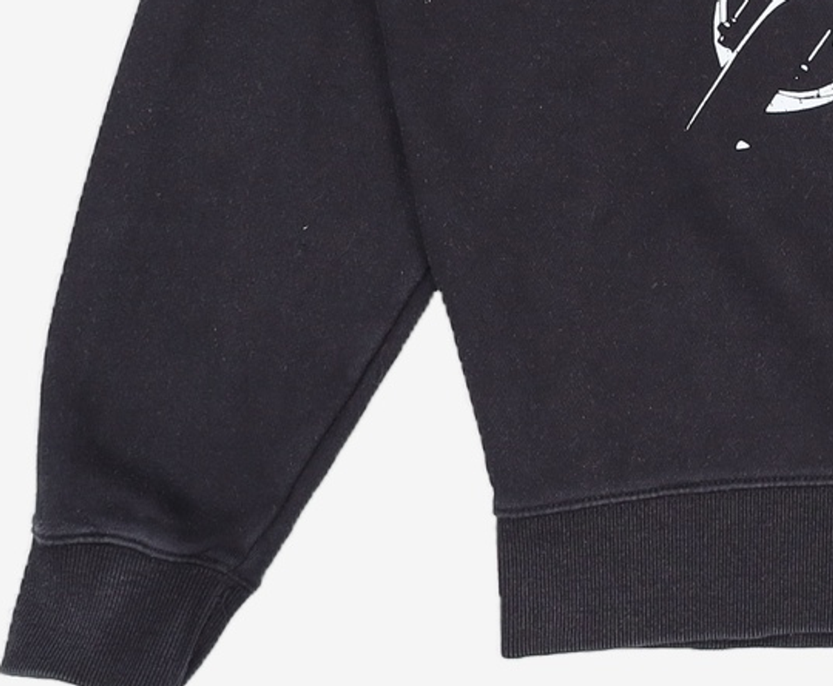피지컬 디파트먼트(PHYSICAL DEPARTMENT) MOTORCYCLE CREWNECK BLACK 2