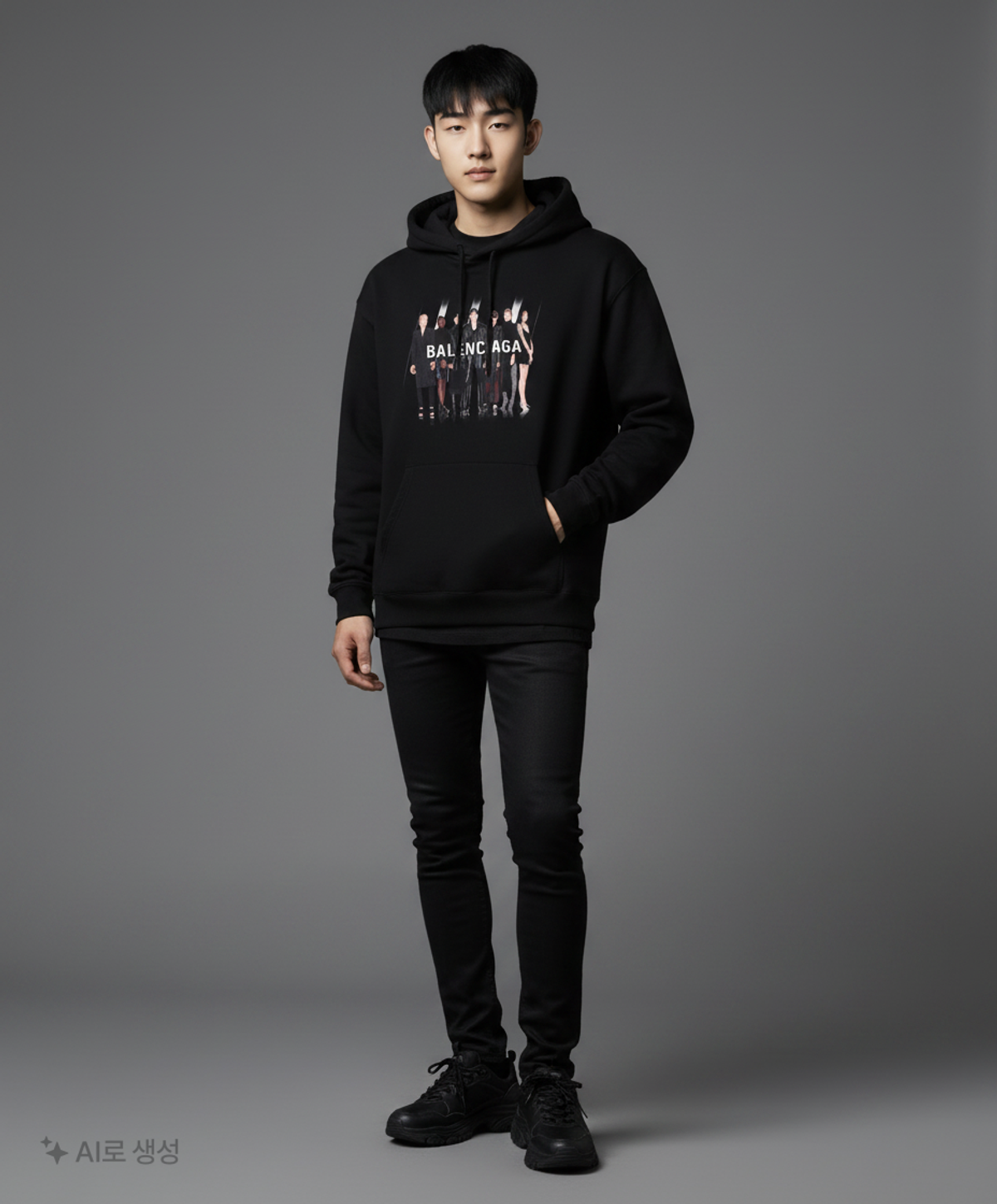 발렌시아가(BALENCIAGA) 후드 티셔츠 XS