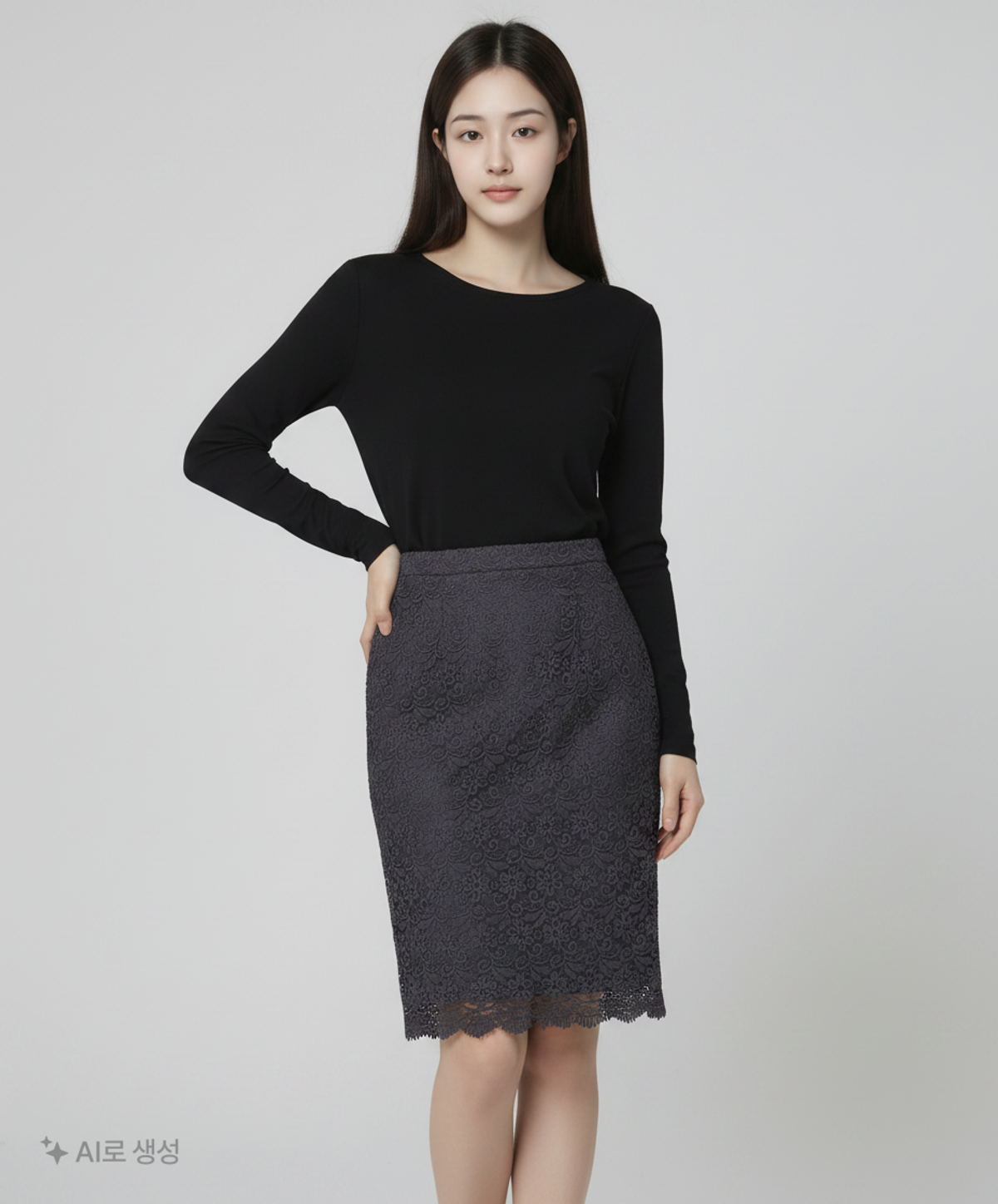 유니클로(UNIQLO) 미디스커트 M