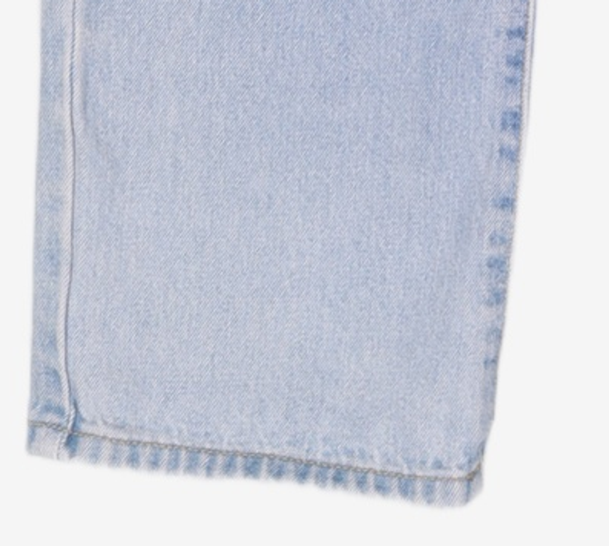 미쏘(MIXXO) 롤업 일자핏 데님 MIWTJC317J 24
