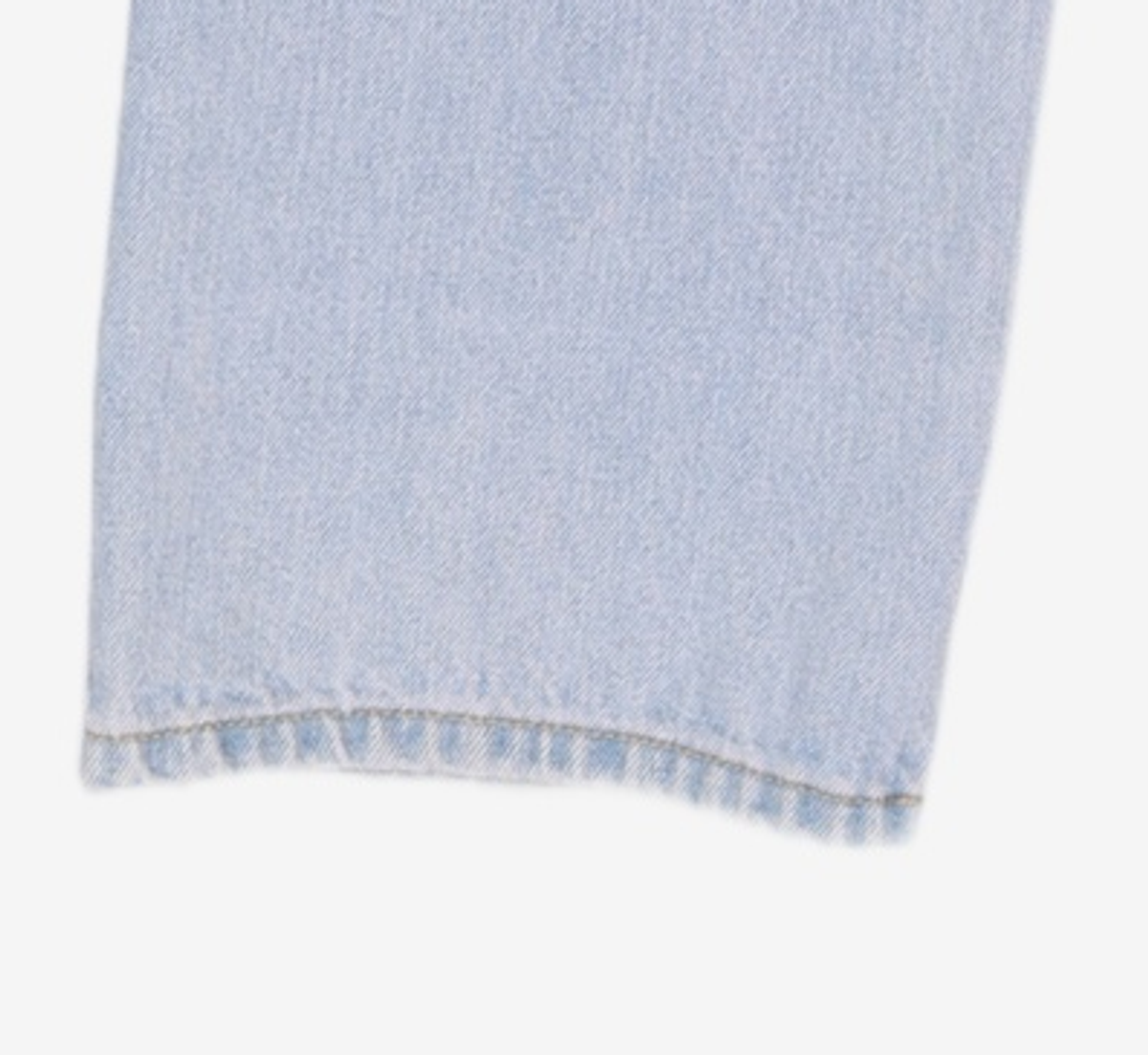 미쏘(MIXXO) 롤업 일자핏 데님 MIWTJC317J 24