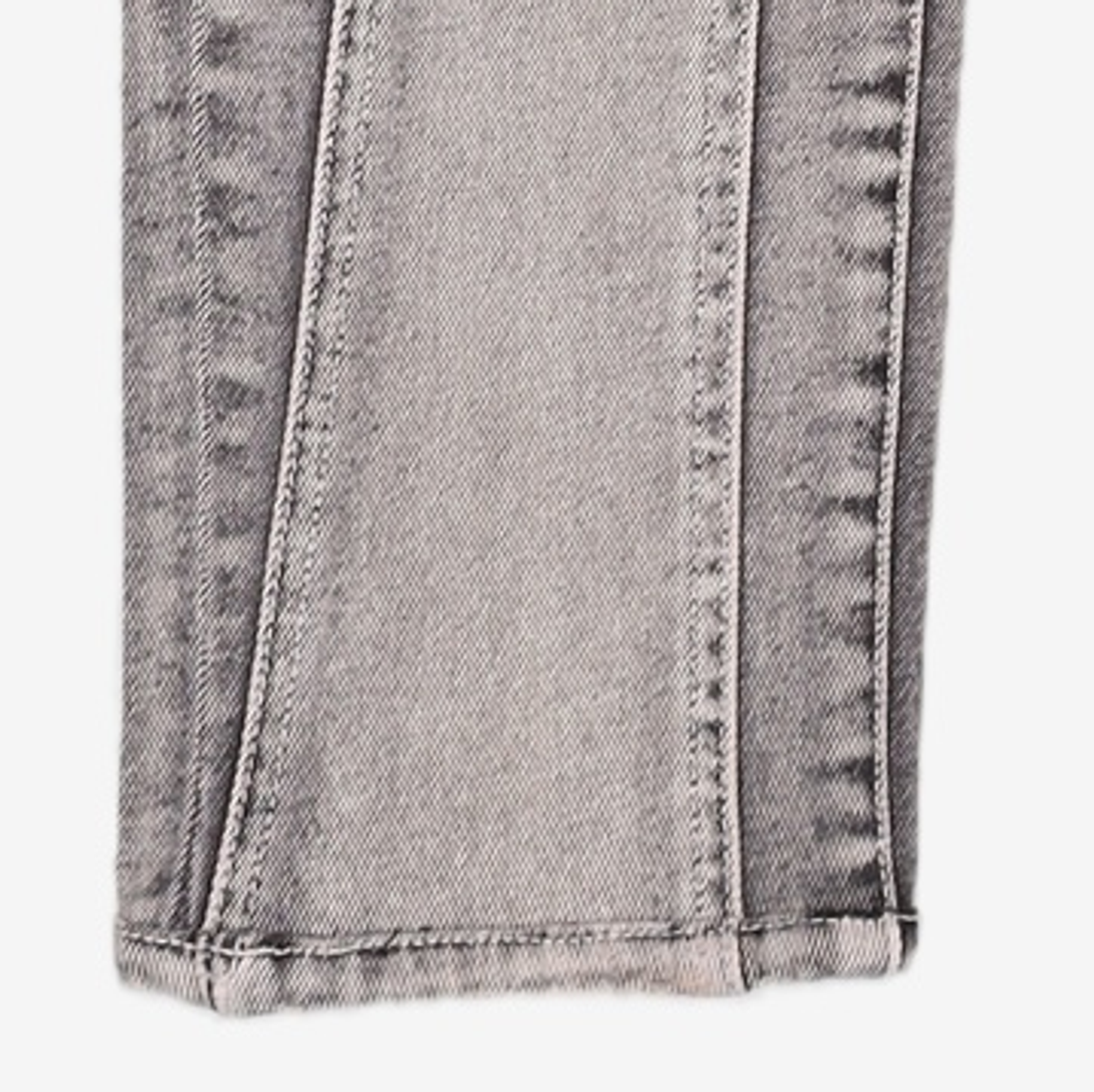 메종미네드(MAISON MINED) TURN OVER DENIM PANTS WHITE 48