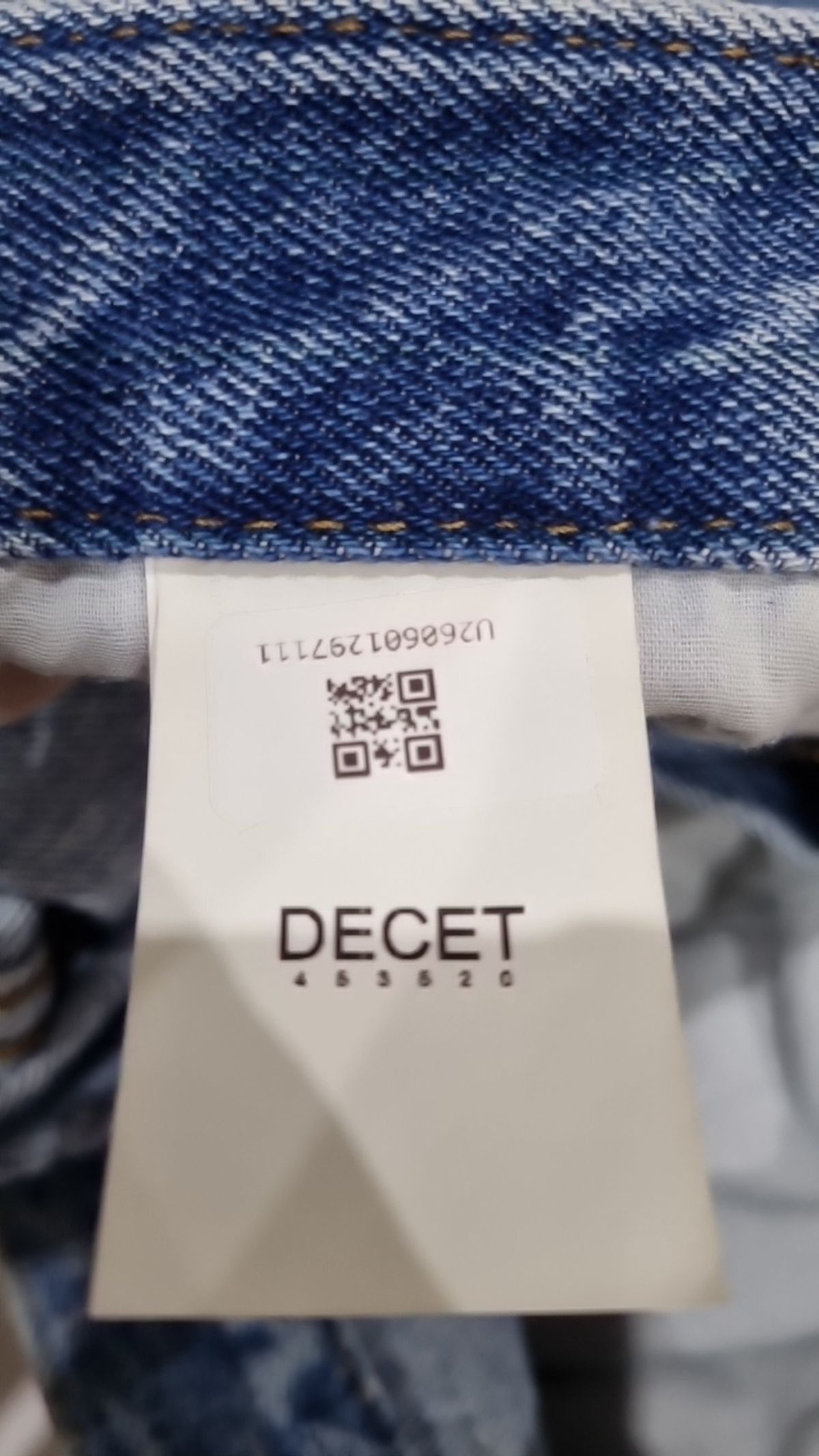 데케트(DECET) 청/데님 팬츠 32
