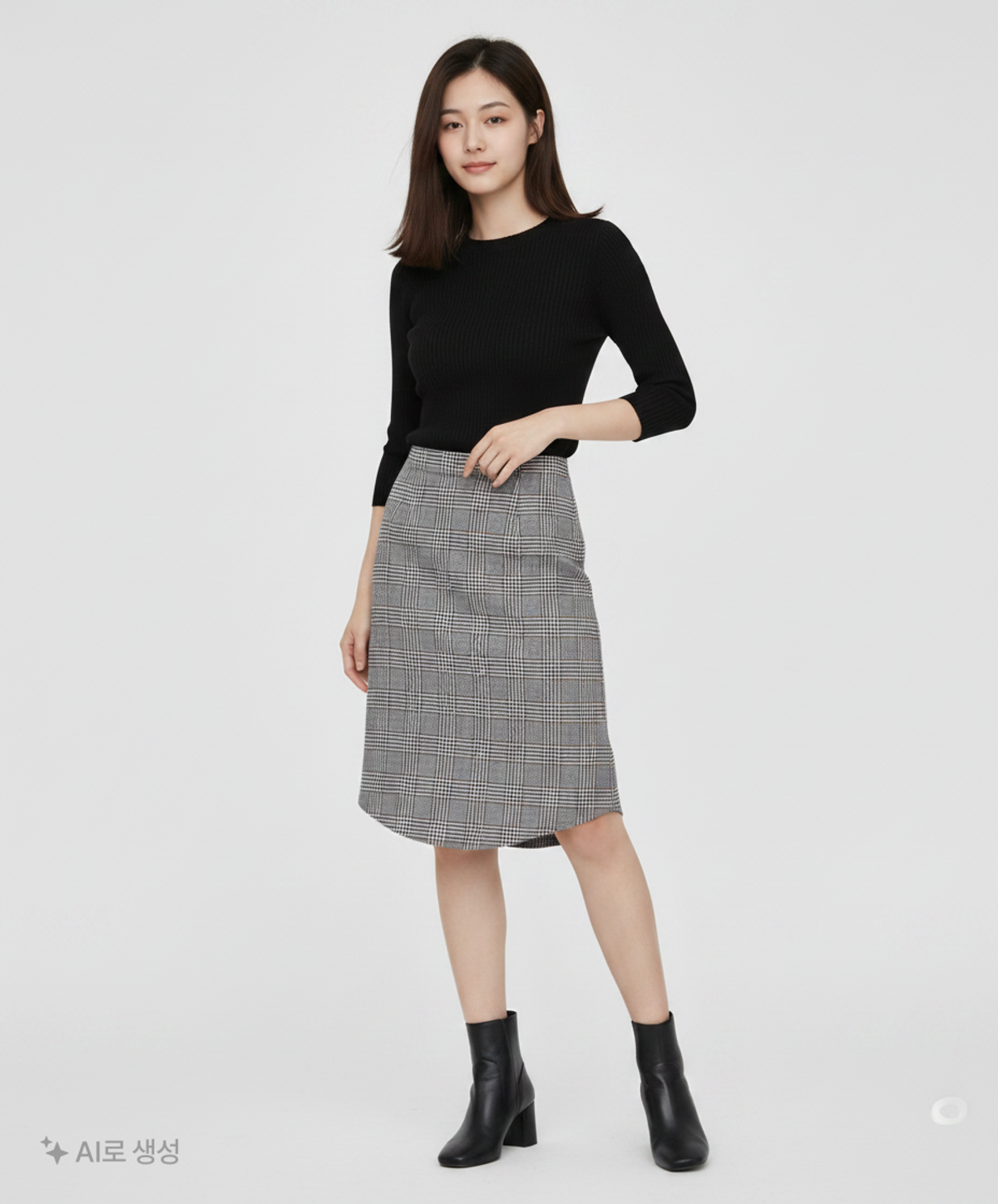 자라 우먼(ZARA WOMAN) 미디스커트 S