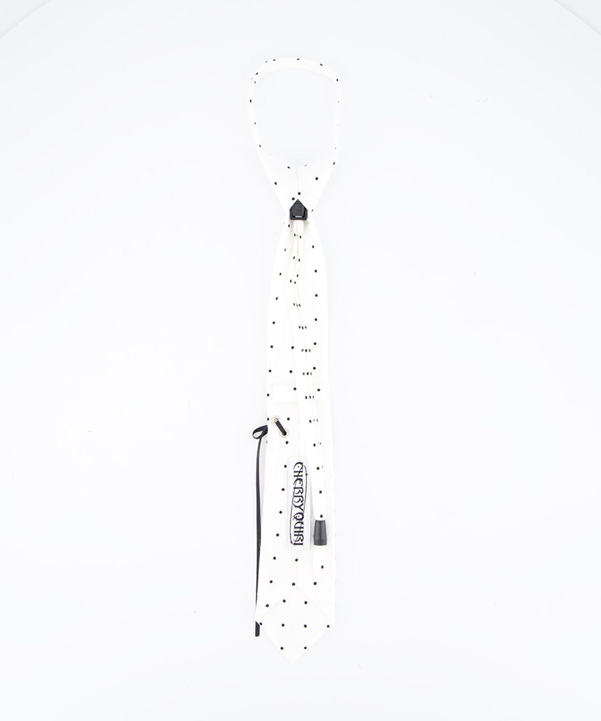 체리퀴리(CHERRYQUIRI) CQ lace heart neck tie - ivory