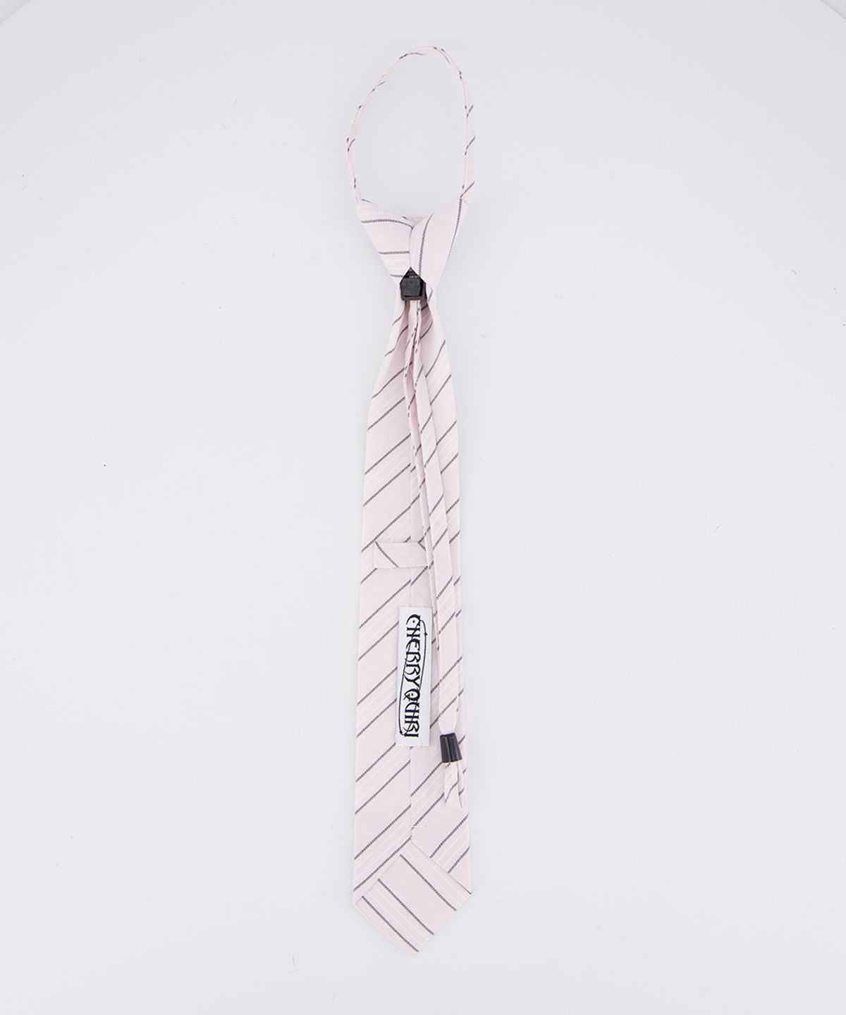 체리퀴리(CHERRYQUIRI) sparkle star neck tie - pink stripe