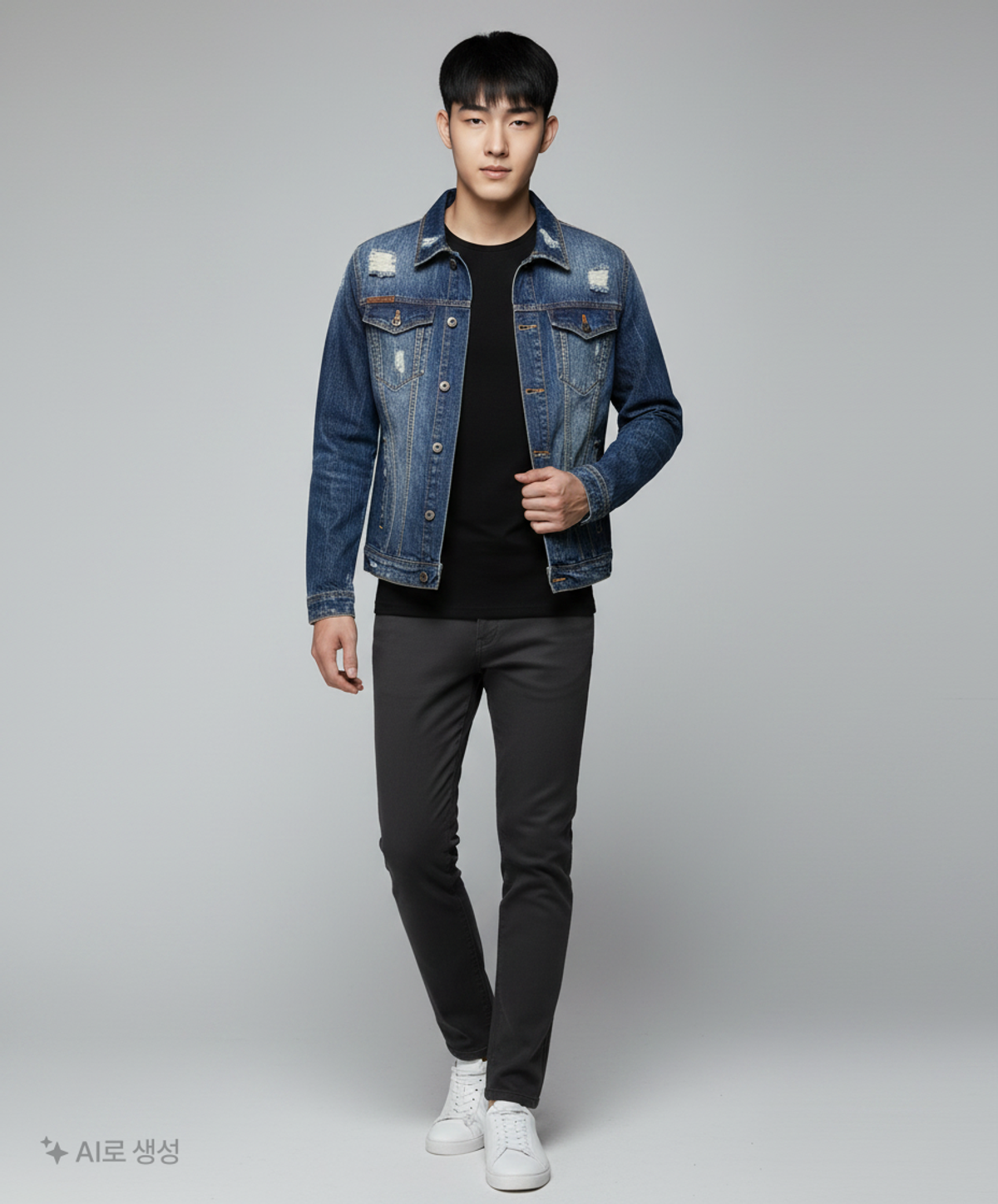 버커루(BUCKAROO) 데님/트러커 재킷 M