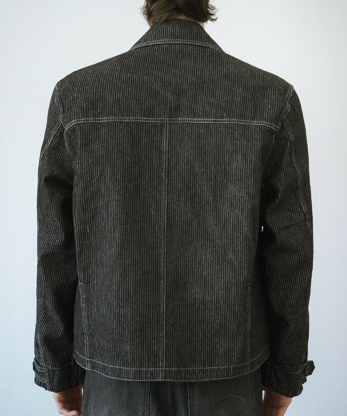 른넷(LEUNNET) 센노히카리 데님 자켓 (Sen no Hikari Denim Jacket) / Black