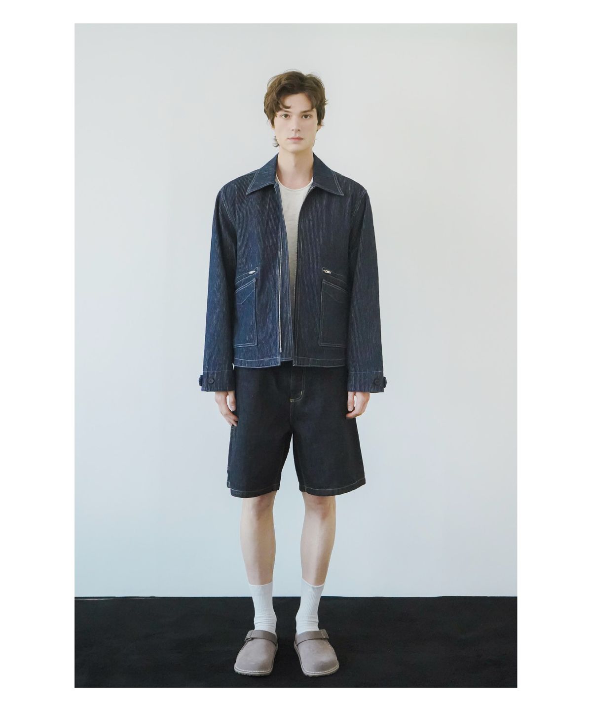 른넷(LEUNNET) 센노히카리 데님 자켓(Sen no Hikari Denim Jacket) / Bule