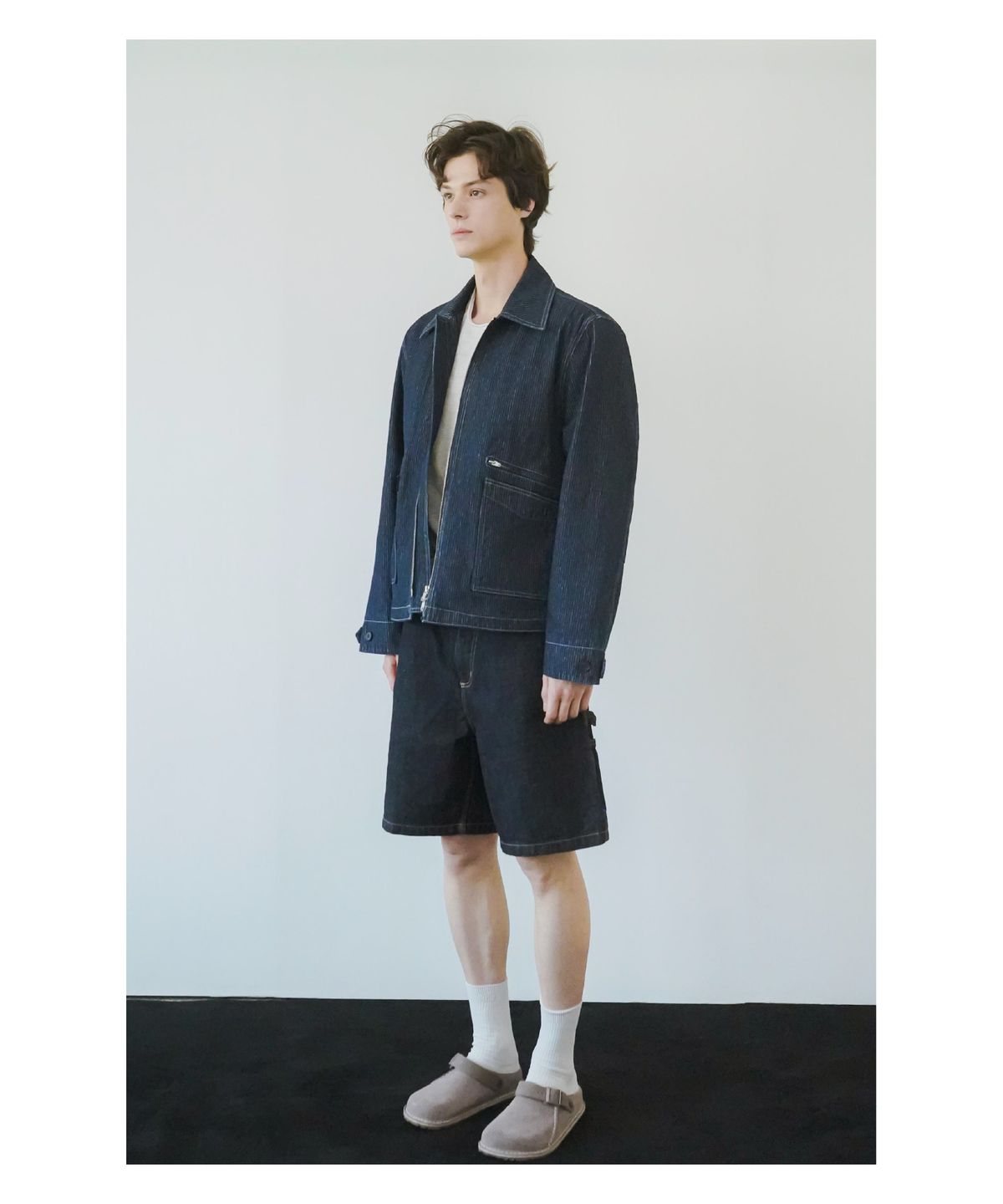 른넷(LEUNNET) 센노히카리 데님 자켓(Sen no Hikari Denim Jacket) / Bule