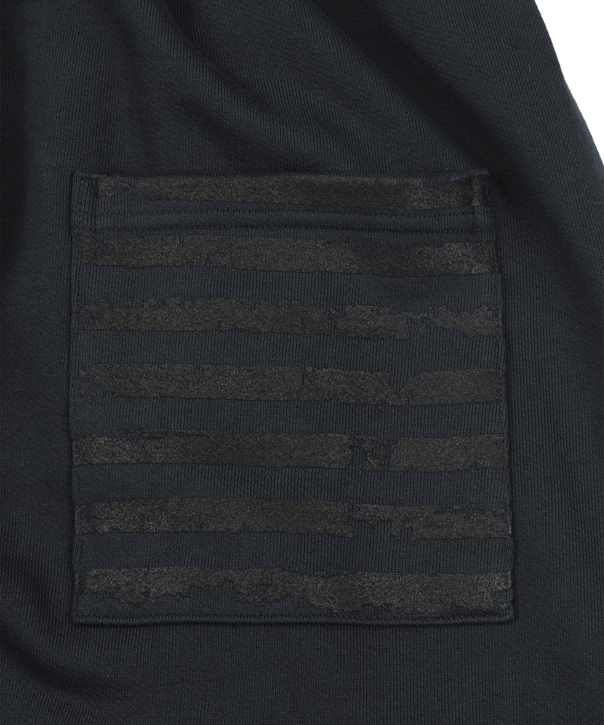 언노운컴노멀(UNKNOWNCOMENORMAL) USA Star Flag Sweat Pants [CHARCOAL]