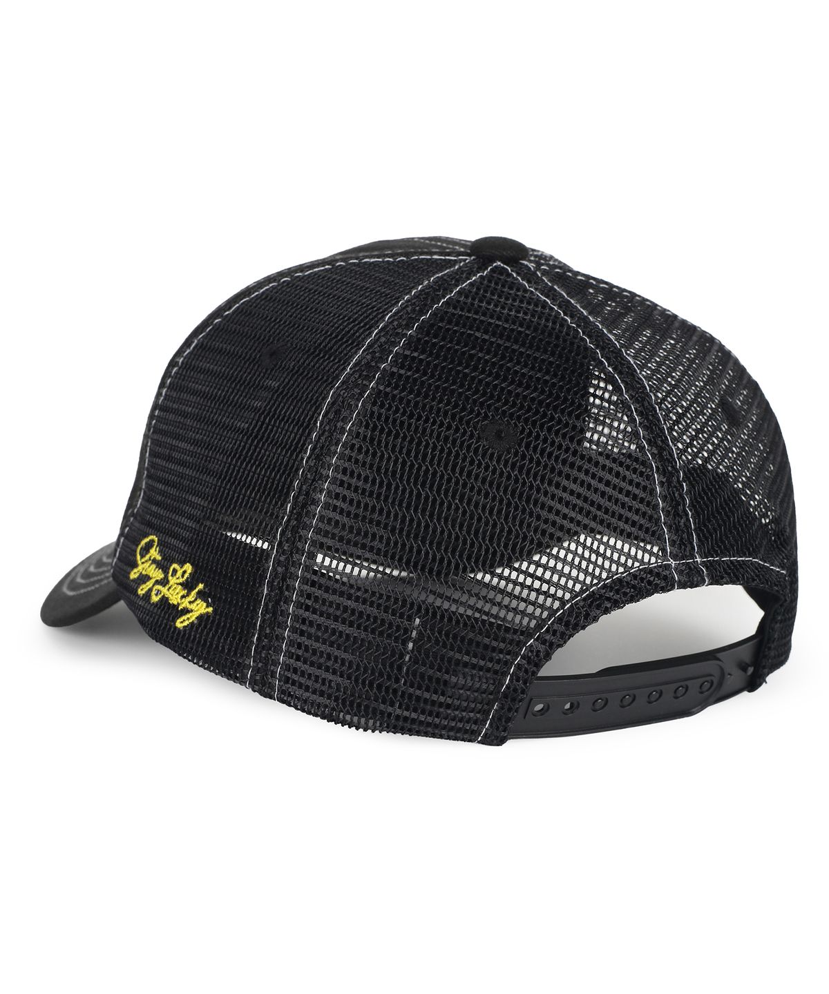 언노운컴노멀(UNKNOWNCOMENORMAL) FFL Mesh Trucker Cap [BLACK]