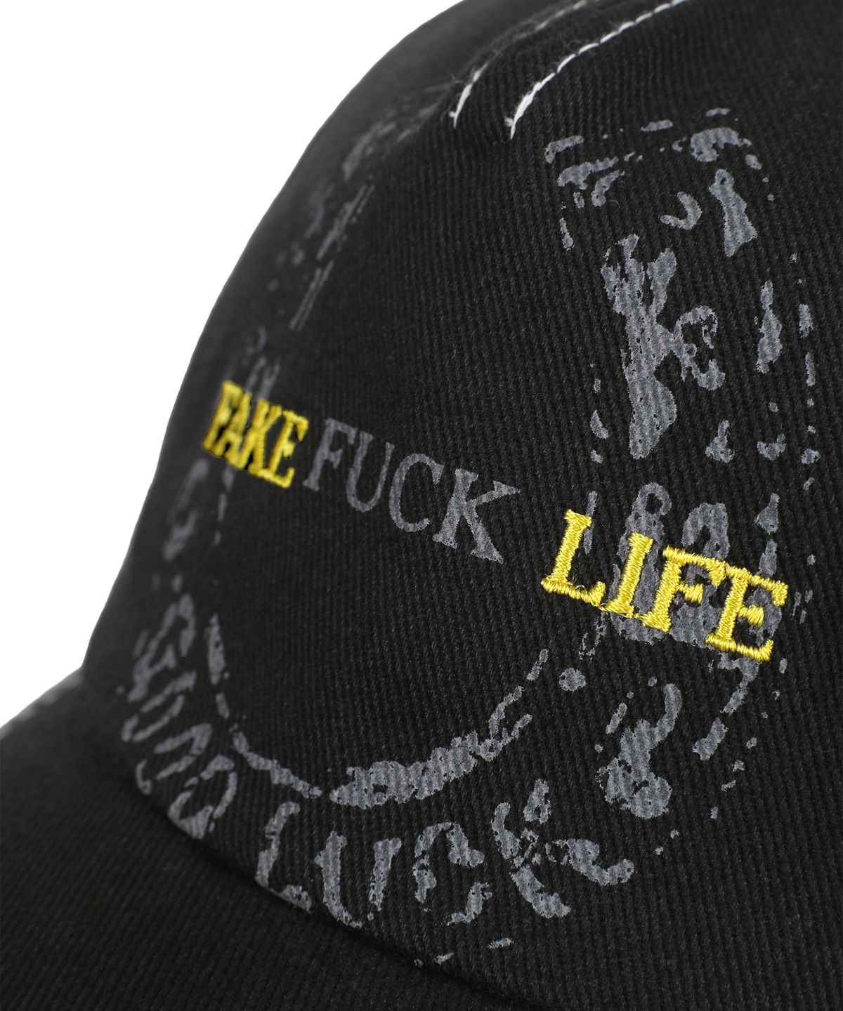 언노운컴노멀(UNKNOWNCOMENORMAL) FFL Mesh Trucker Cap [BLACK]