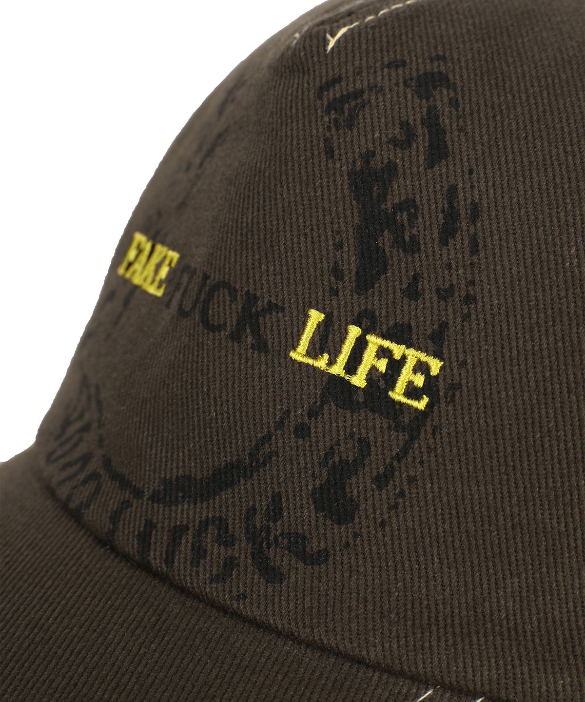 언노운컴노멀(UNKNOWNCOMENORMAL) FFL Mesh Trucker Cap [BROWN]