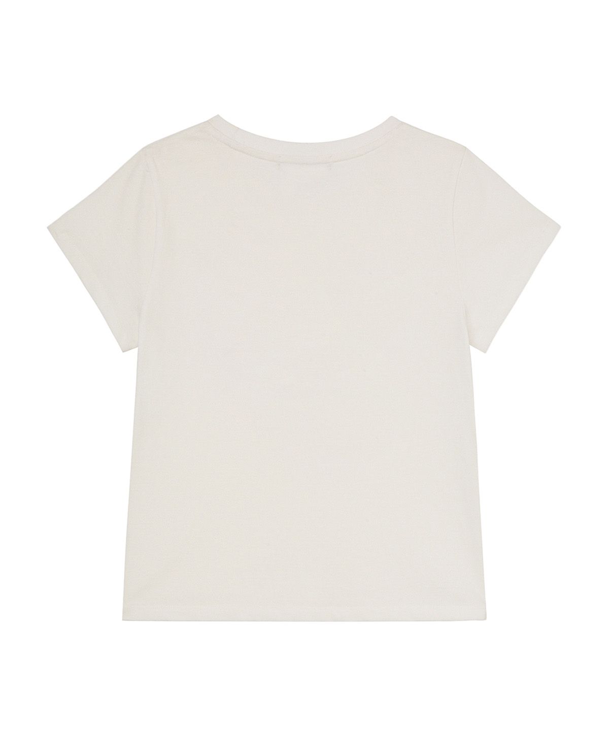 다이닛(DEINET) DESSERT GRAPHIC T-SHIRT IN WHITE