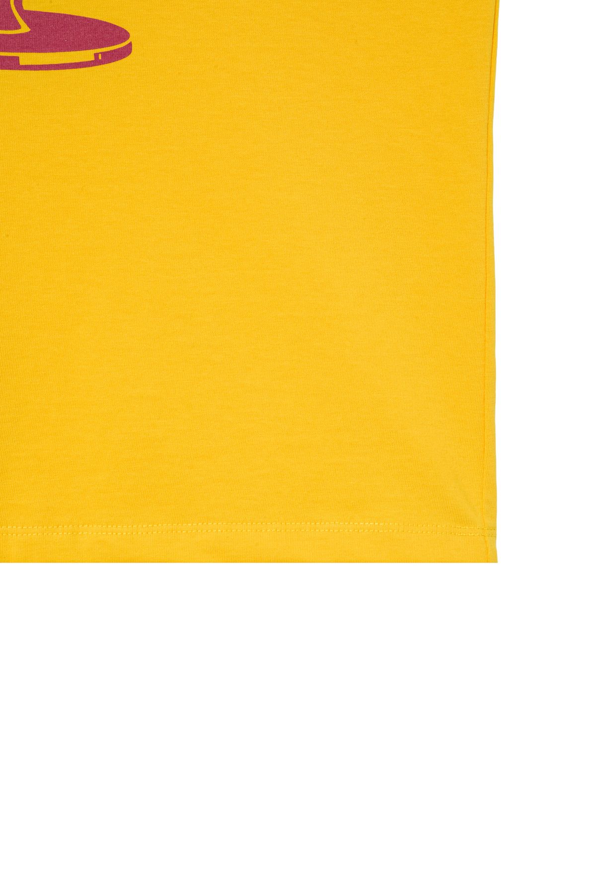 다이닛(DEINET) DESSERT GRAPHIC T-SHIRT IN YELLOW