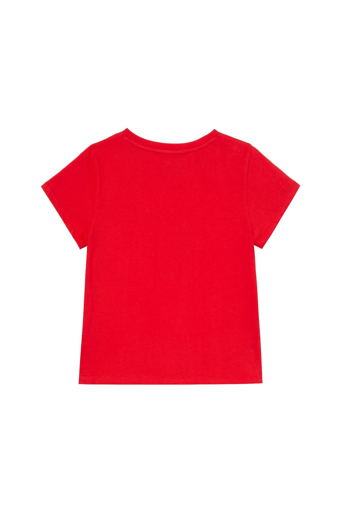 다이닛(DEINET) DESSERT GRAPHIC T-SHIRT IN RED