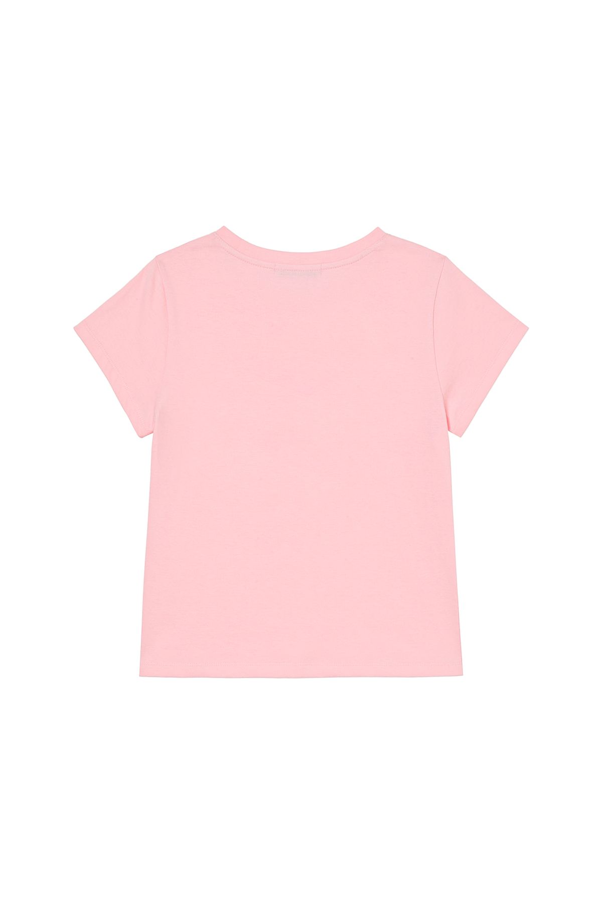 다이닛(DEINET) DESSERT GRAPHIC T-SHIRT IN LIGHT PINK