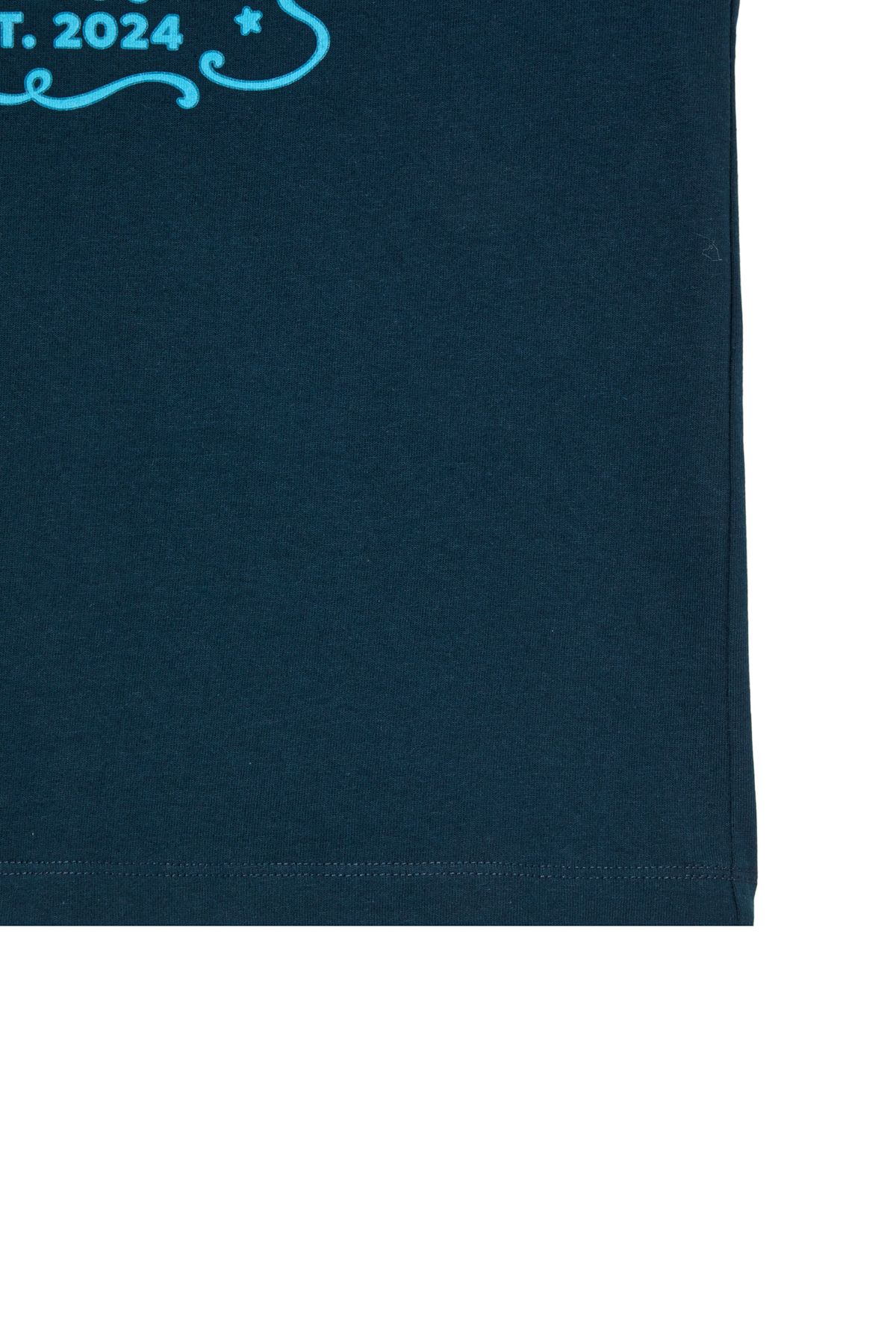 다이닛(DEINET) POP COLOR T-SHIRT IN NAVY