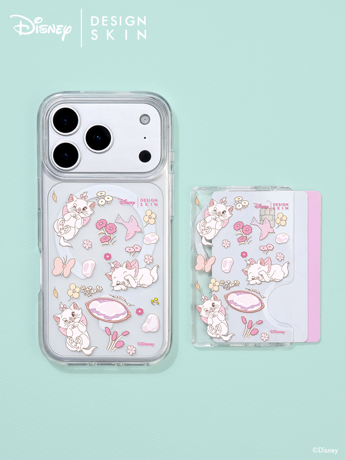 디자인스킨(DESIGNSKIN) [그래픽마켓] 맥세이프 카드 포켓-블러썸