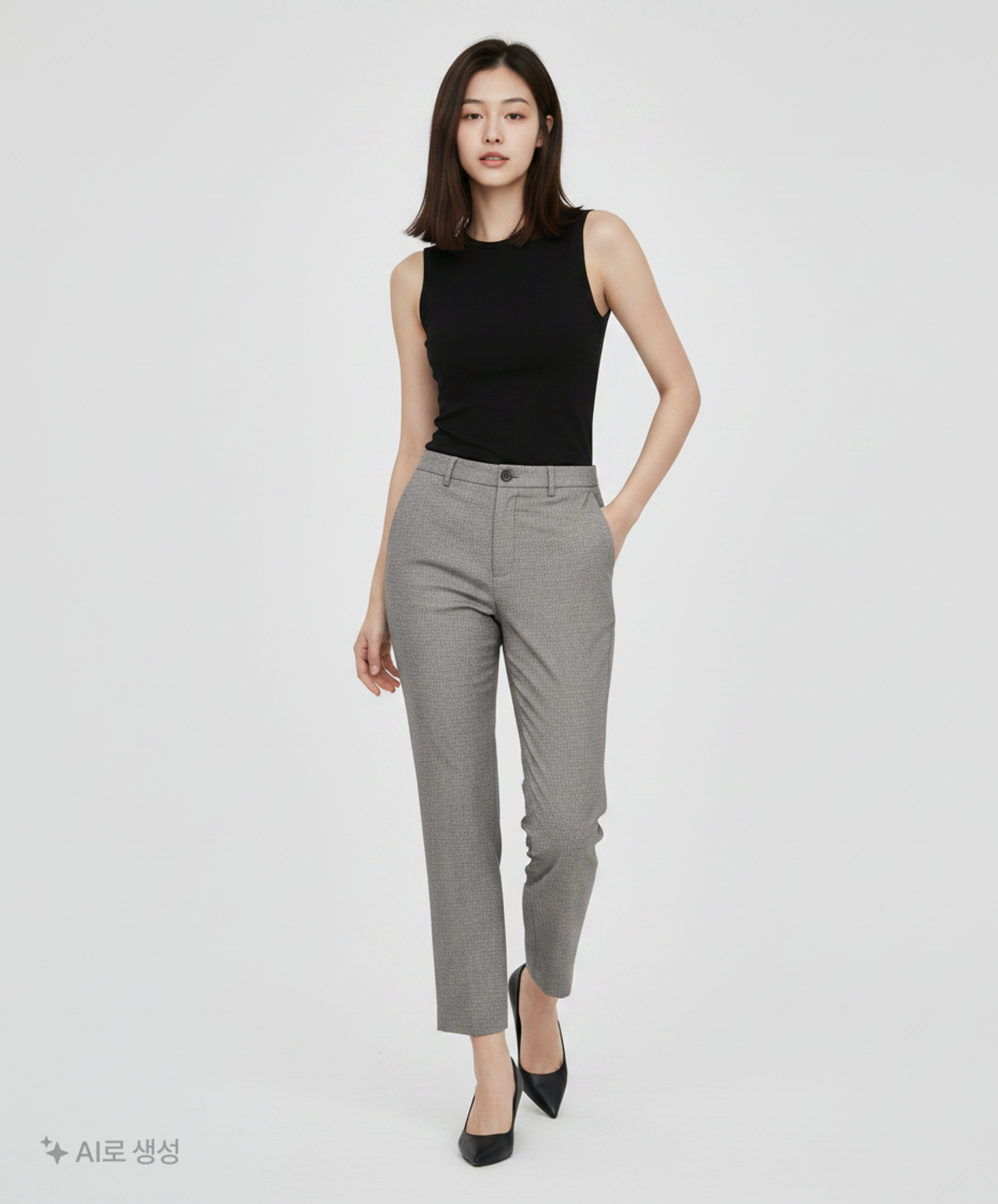 어스앤뎀(USNTHEM) 일자 팬츠 34