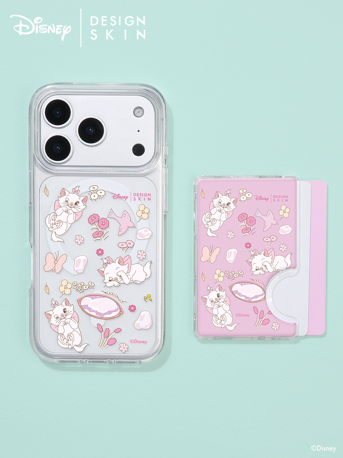 디자인스킨(DESIGNSKIN) [그래픽마켓] 맥세이프 에폭시 카드 포켓-블러썸