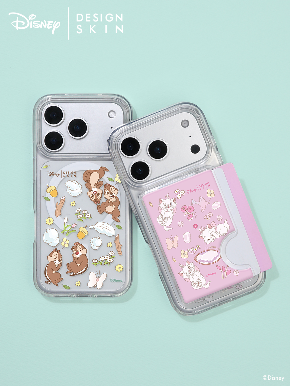 디자인스킨(DESIGNSKIN) [그래픽마켓] 맥세이프 에폭시 카드 포켓-블러썸