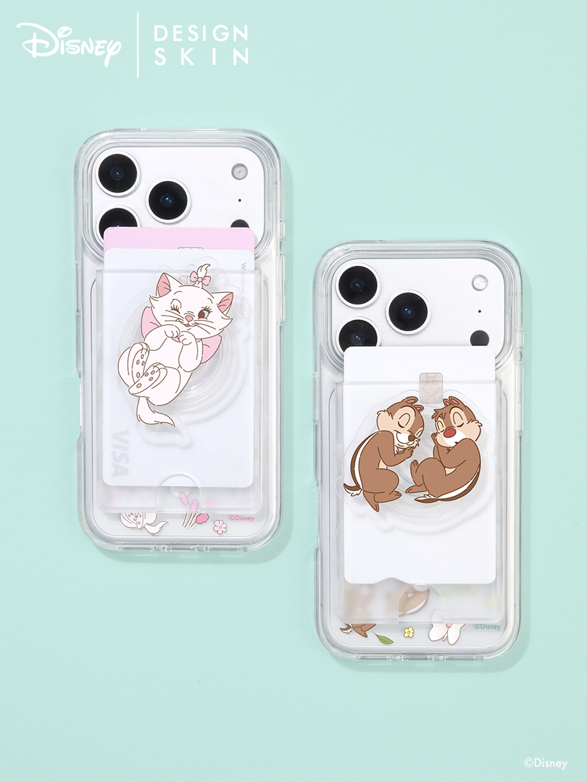디자인스킨(DESIGNSKIN) [그래픽마켓] 맥세이프 카드 포켓 그래픽톡-블러썸