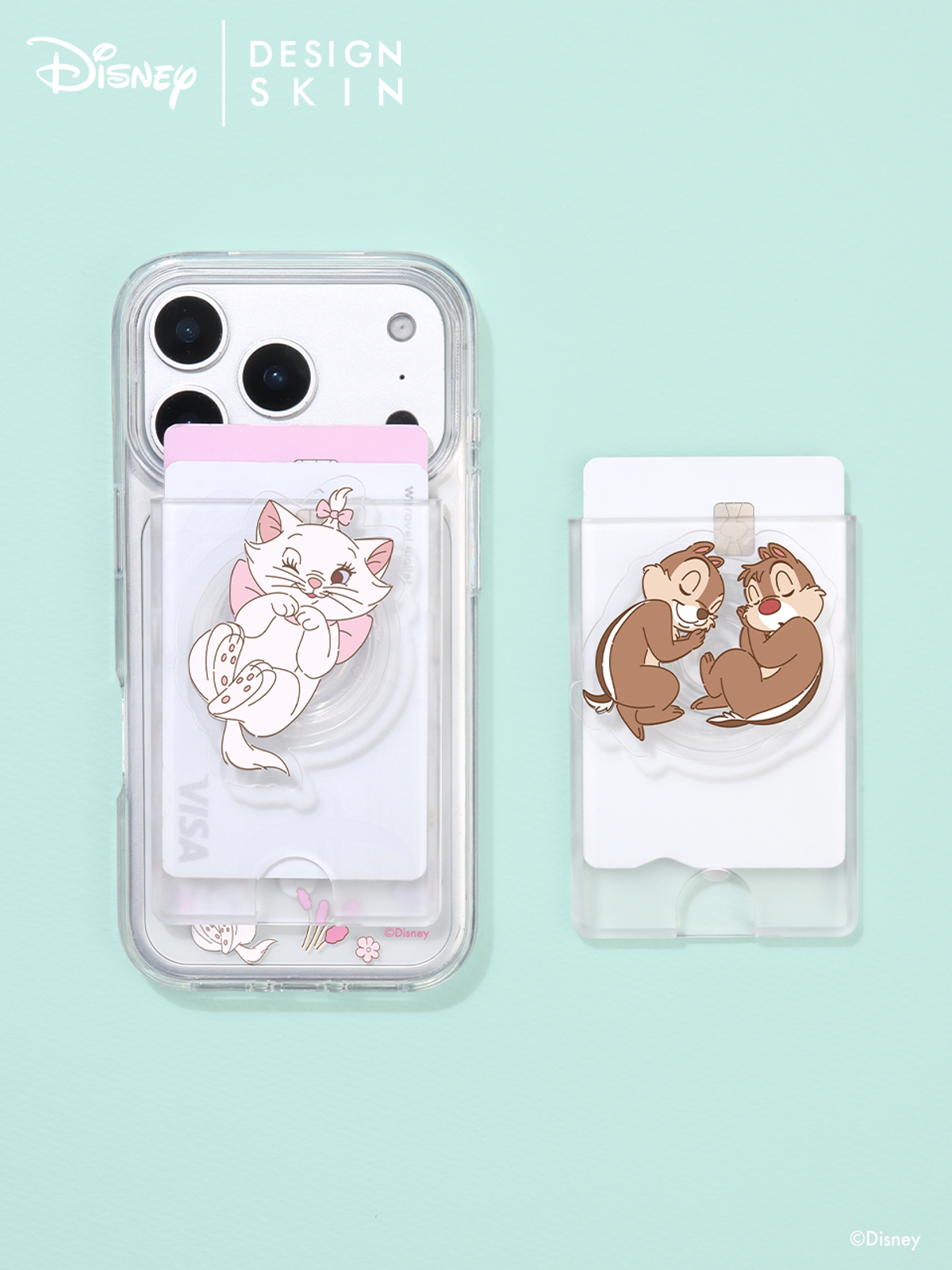디자인스킨(DESIGNSKIN) [그래픽마켓] 맥세이프 카드 포켓 그래픽톡-블러썸