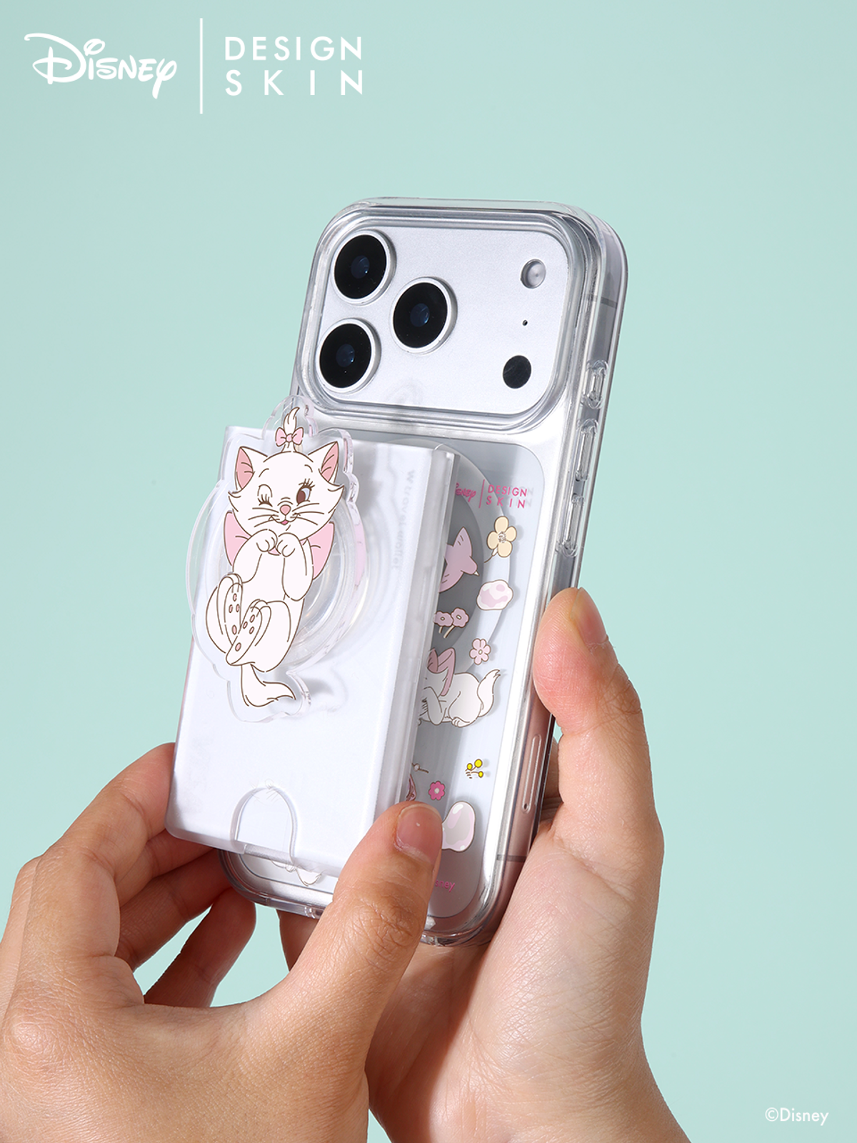 디자인스킨(DESIGNSKIN) [그래픽마켓] 맥세이프 카드 포켓 그래픽톡-블러썸