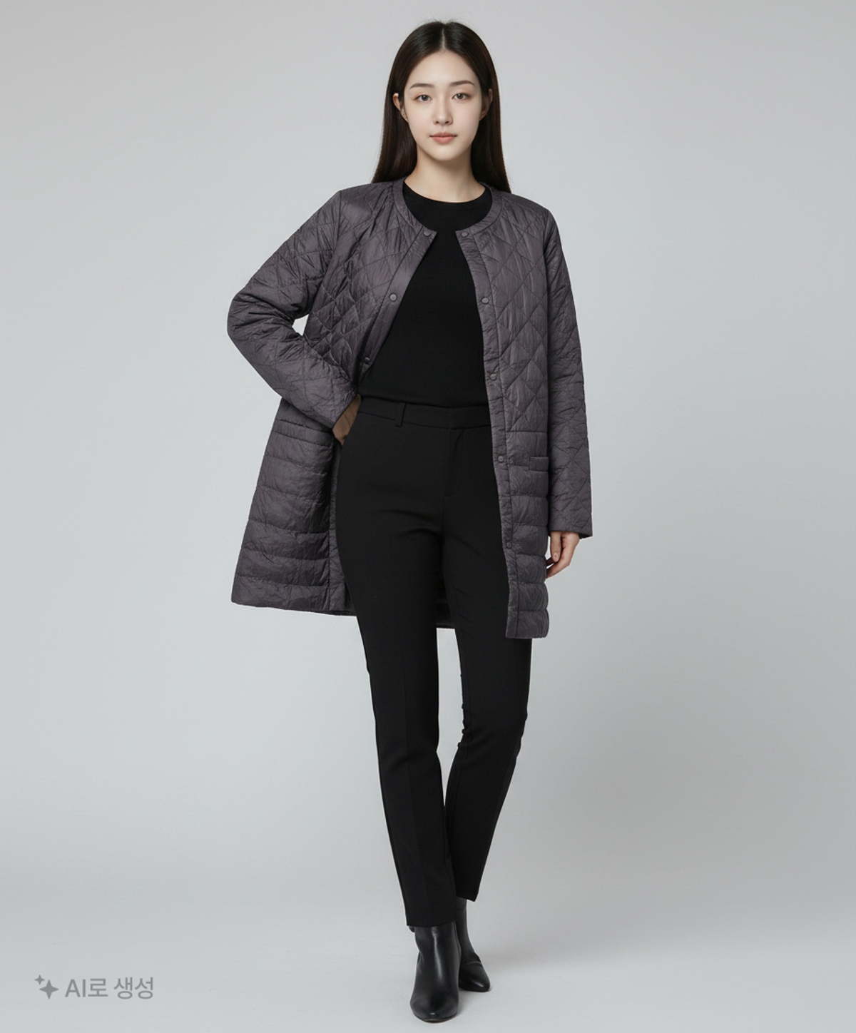 유니클로(UNIQLO) 롱 패딩/롱 헤비 아우터 M