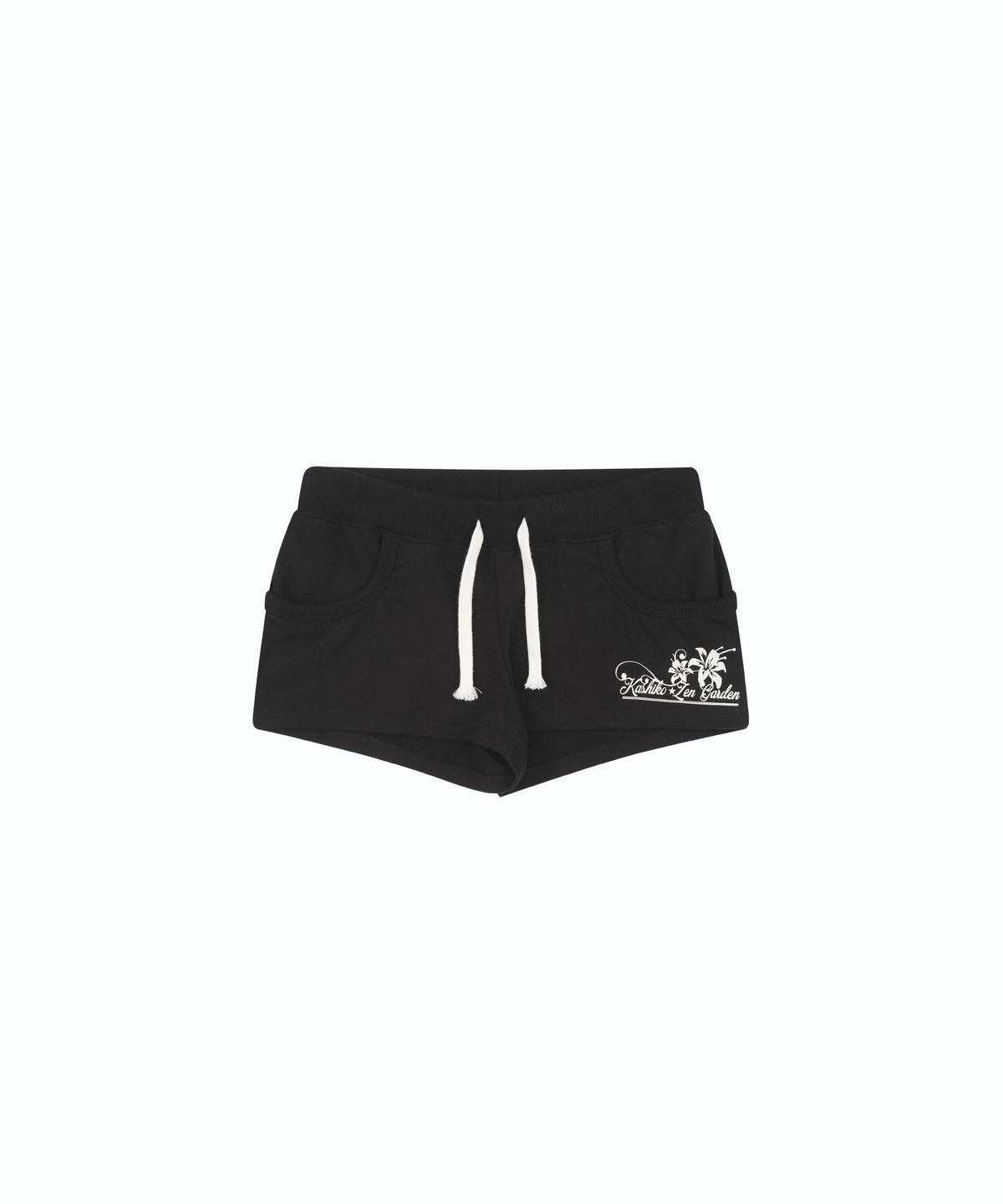 카시코(KASHIKO) Bold Low-rise Shorts Black