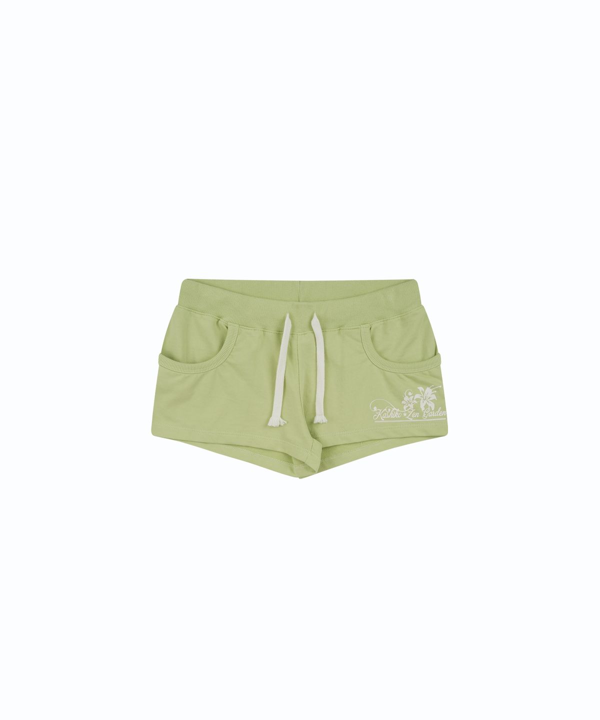카시코(KASHIKO) Bold Low-rise Shorts Lime