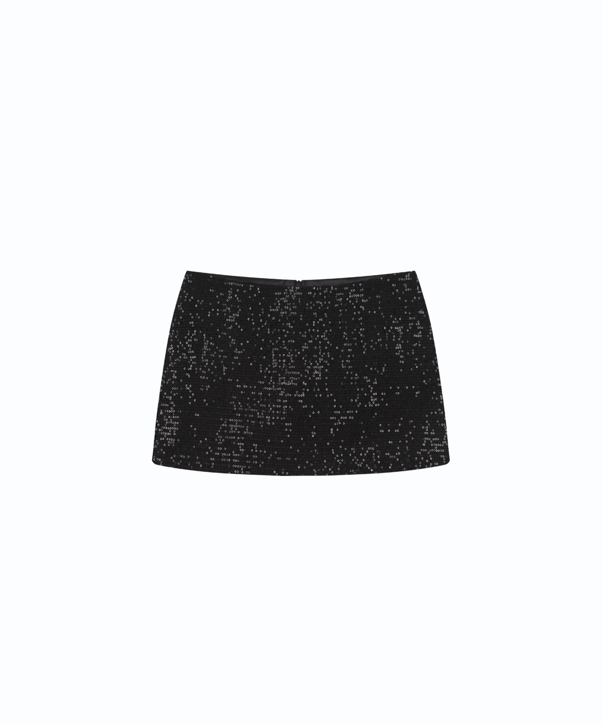 카시코(KASHIKO) Spangle Mini Skirt Black