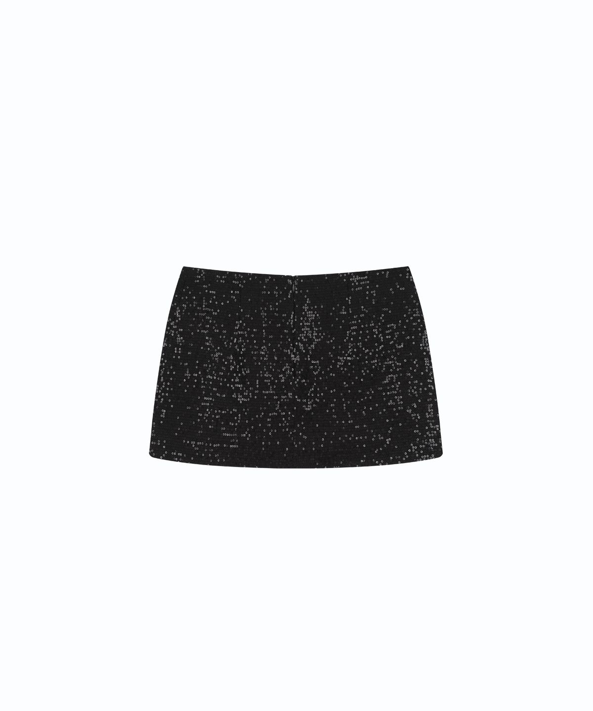 카시코(KASHIKO) Spangle Mini Skirt Black
