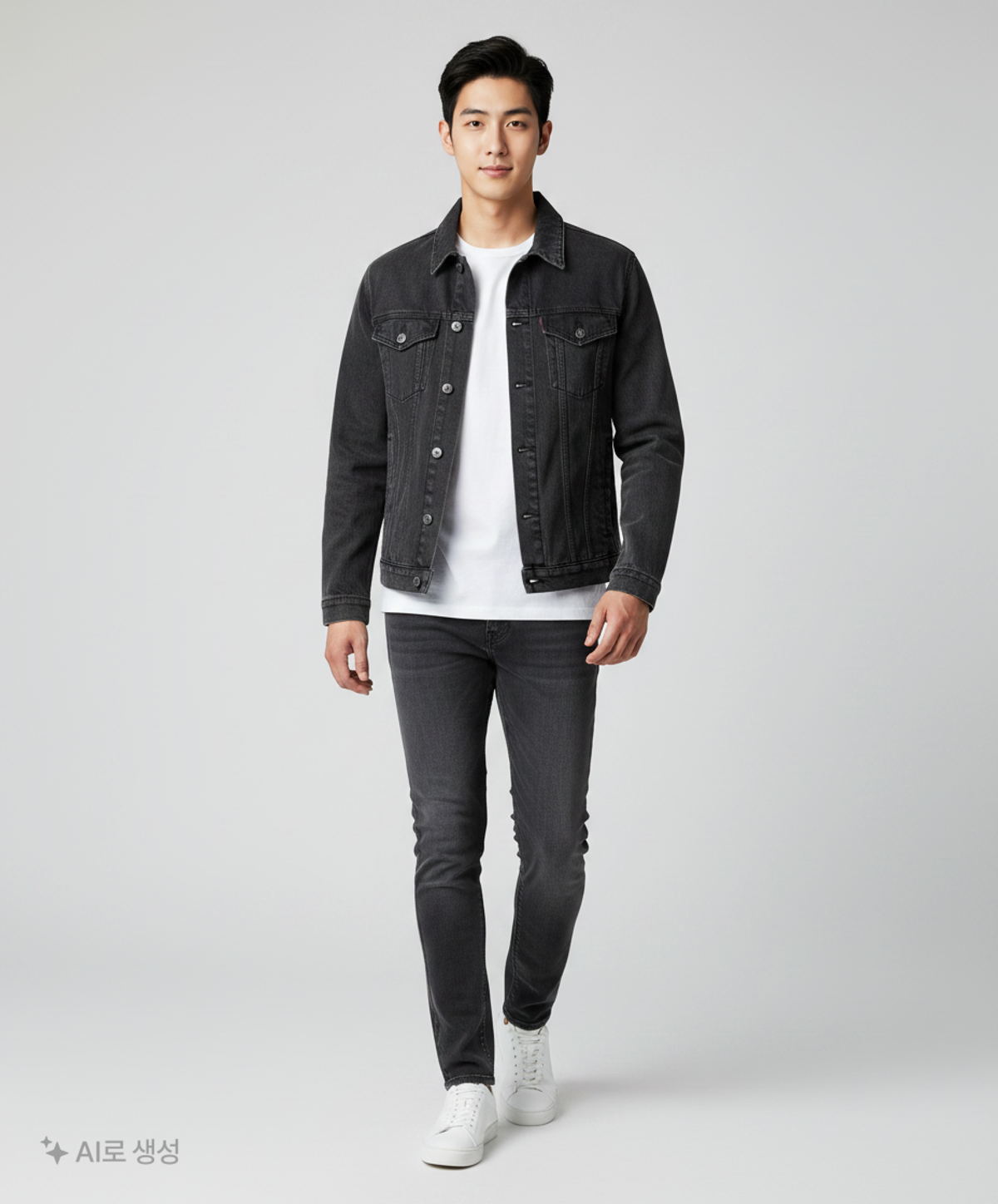 에이치앤엠(H&M) 데님/트러커 재킷 S