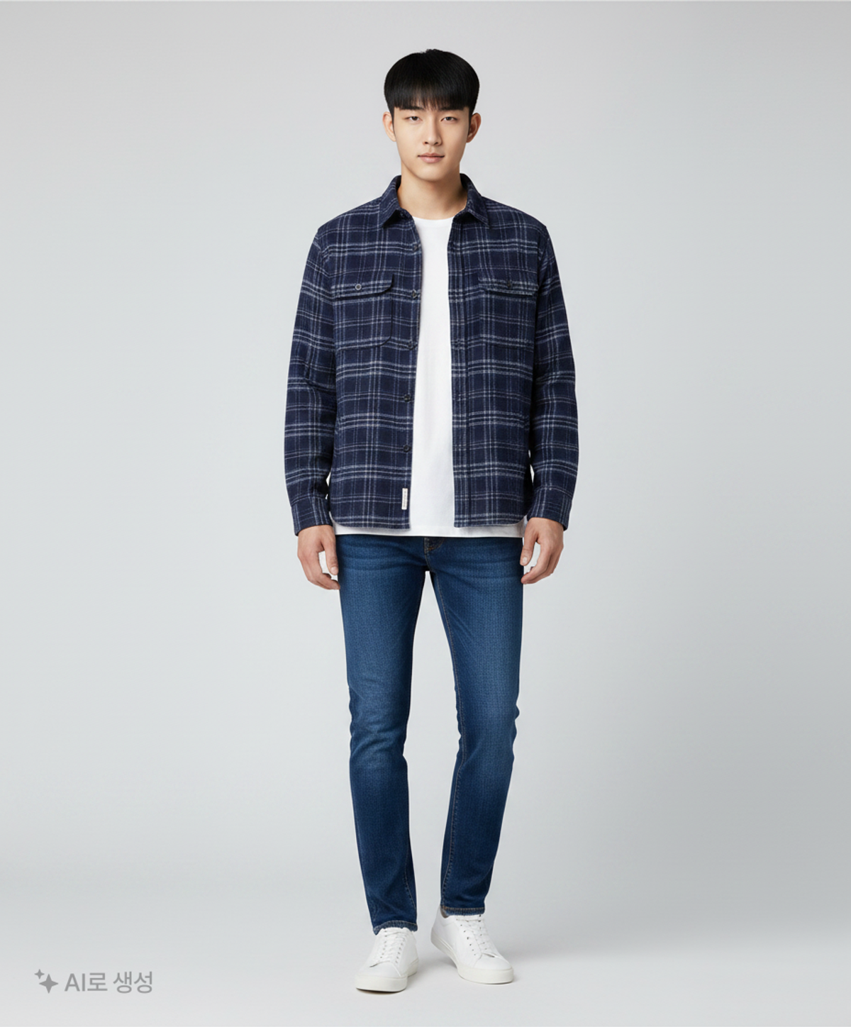 지오다노(GIORDANO) 캐주얼 셔츠 L